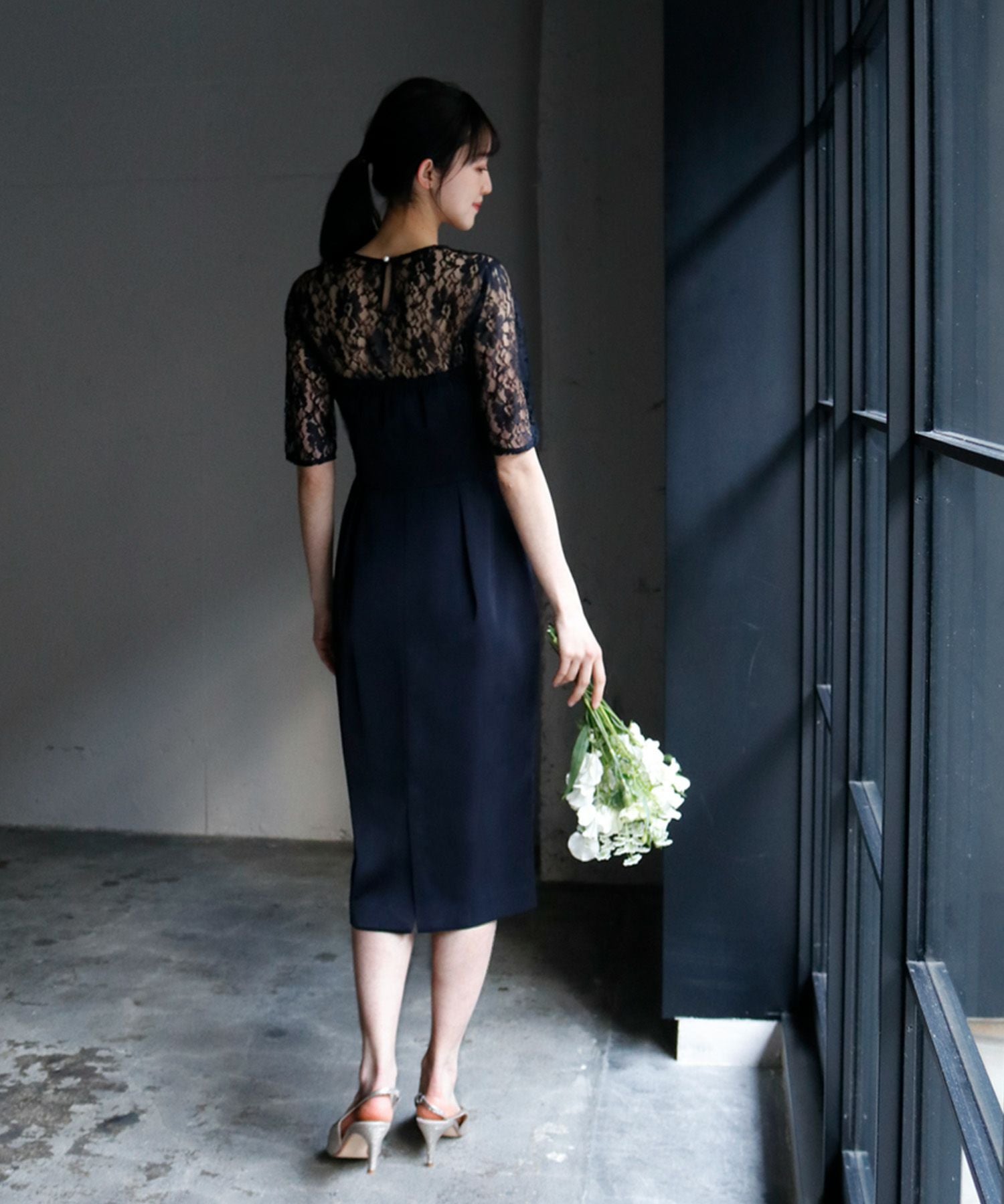 結婚式・お呼ばれ対応 | レースブラウス&ワンピースのセットドレス