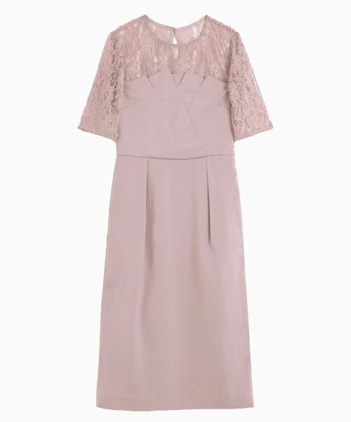 結婚式・お呼ばれ対応 | レースブラウス&ワンピースのセットドレス