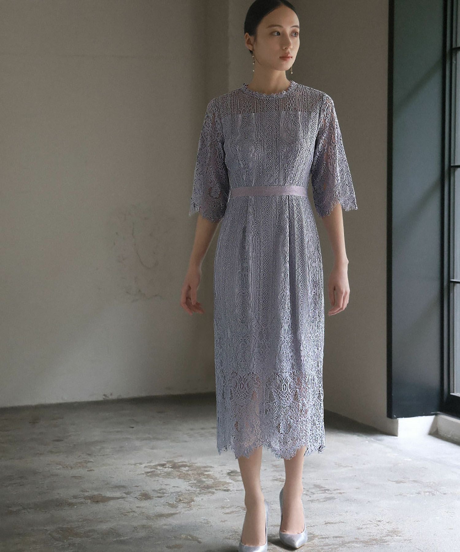 ◆幻◆ 希少美品　定価5.4万円 ADORE ワンピース　結婚式　フォーマル GIRL DRESS FOR NOW パーティードレス 結婚式 ドレス ワンピース