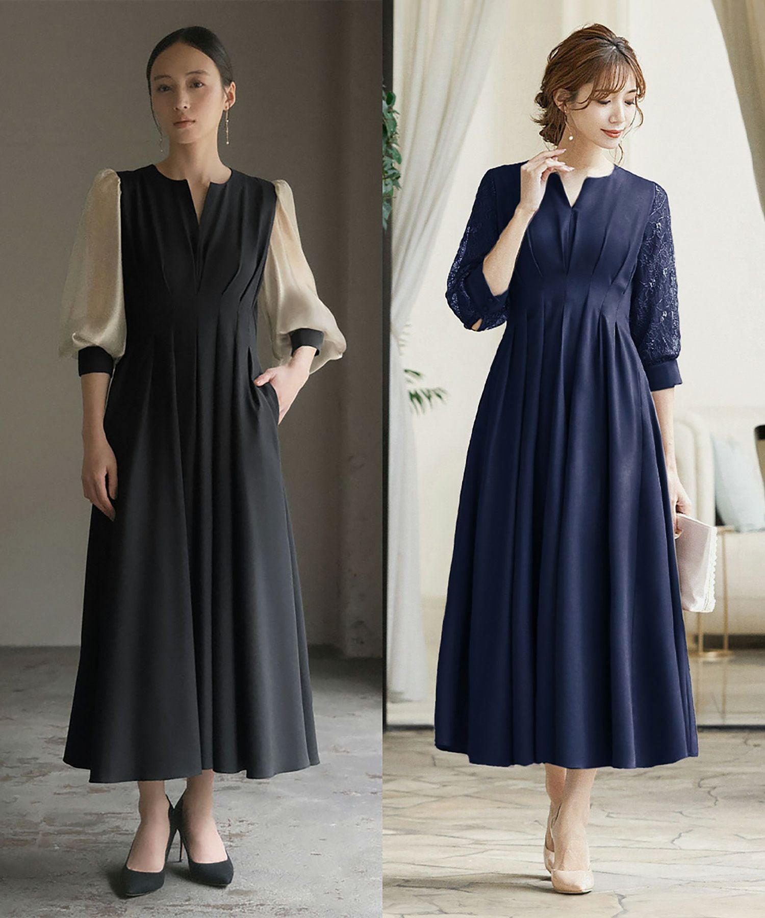 パーティードレス・結婚式ワンピースの商品一覧 - パーティードレス