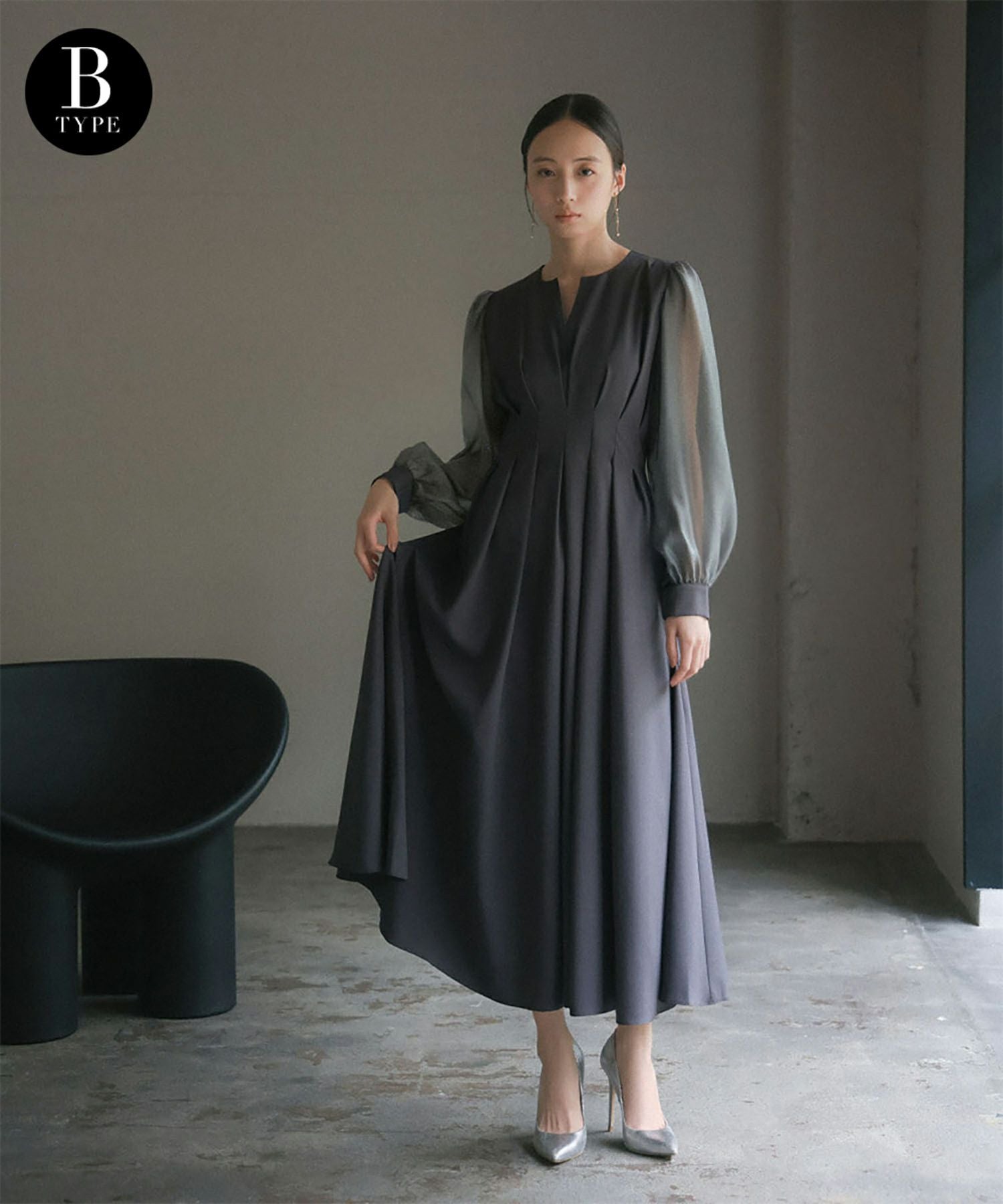 結婚式・お呼ばれ対応 | キーネックワンピース - パーティードレス通販