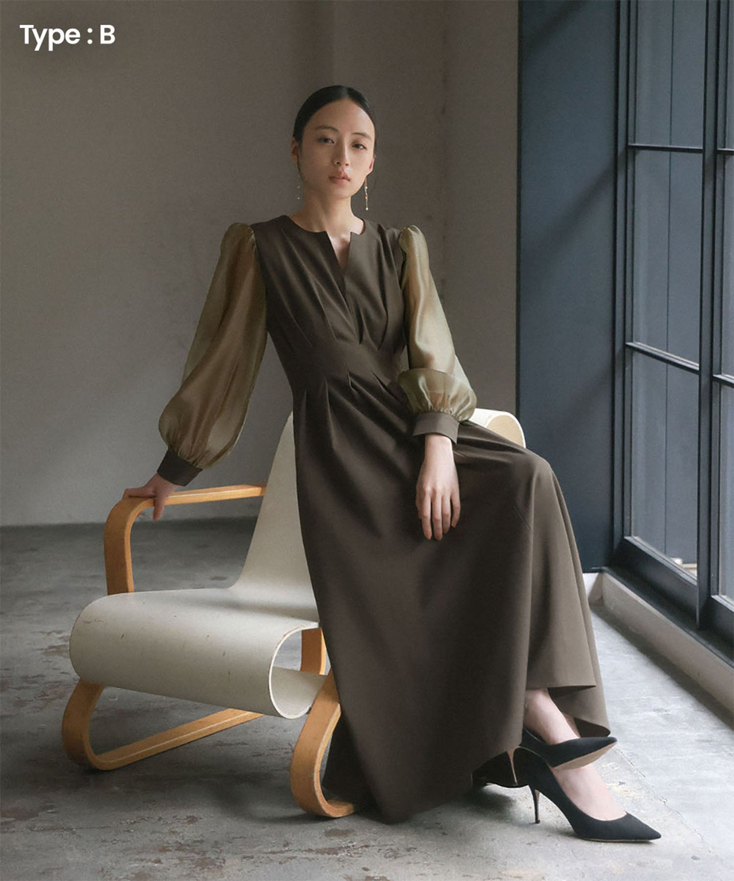 結婚式・お呼ばれ対応 | キーネックワンピース - パーティードレス通販