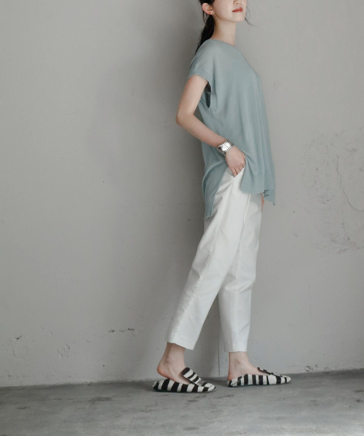 身長：165cm　着用サイズ：M