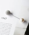 フェイクパール、ラインストーン