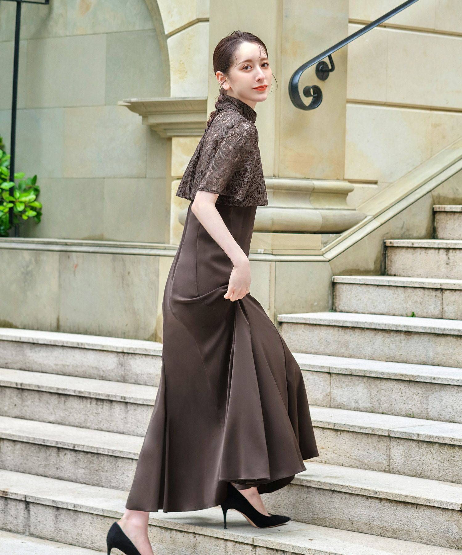 結婚式・お呼ばれ対応 | レースブラウス&キャミワンピースドレス