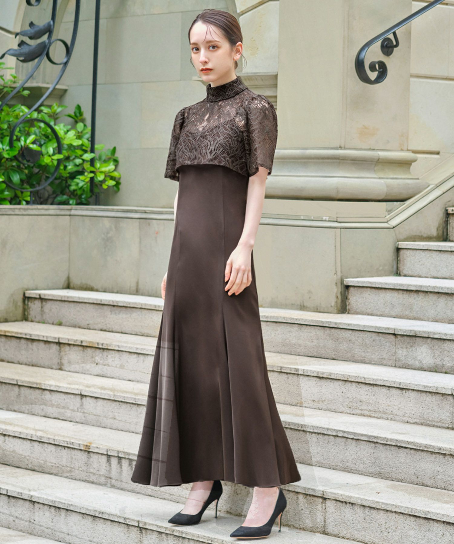 結婚式・お呼ばれ対応 | レースブラウス&キャミワンピースドレス