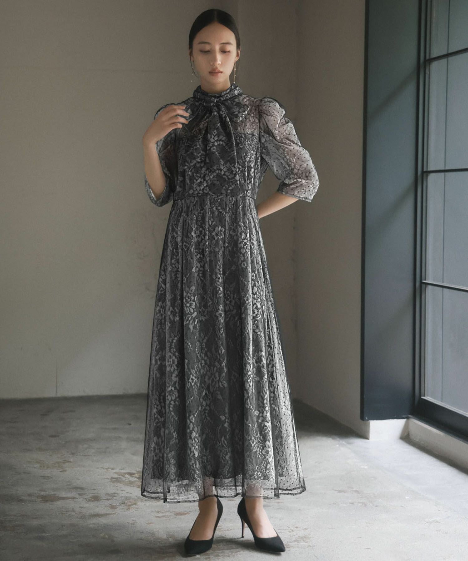 2way✨新品 et. UNiVER リボンベストセットアップドレス 結婚式 L 結婚式・お呼ばれ対応 | 2WAYリボンワンピースドレス - パーティー