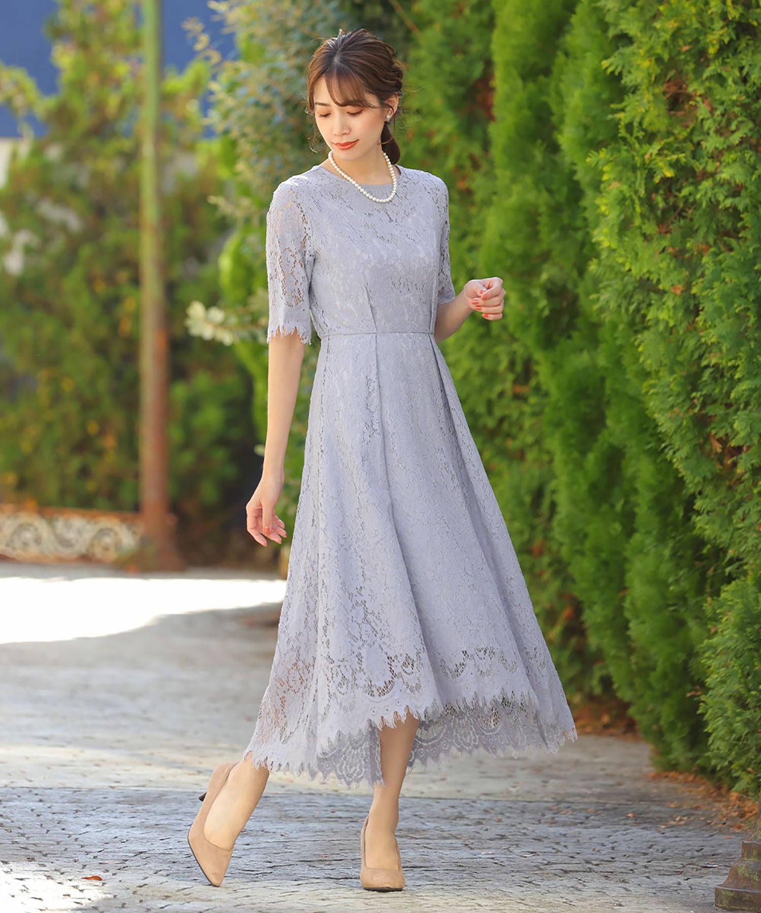 130cm♡入学式　シフォンワンピース＆ジャケットセット 2点セット】リボンボレロジャケット+シフォンプリーツ ワンピース