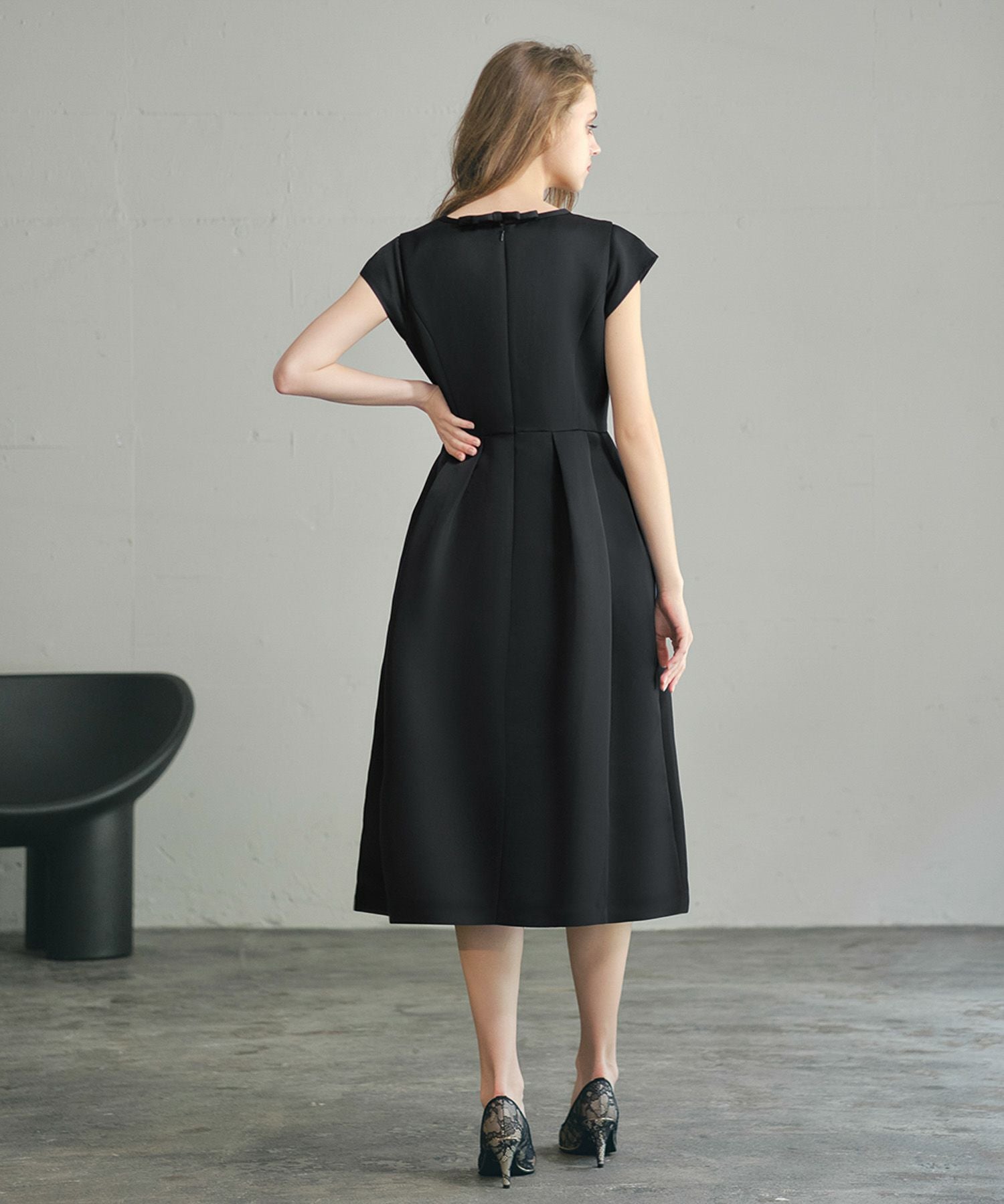 BY DRESS サテン マキシドレス ブラック 結婚式 ワンピース 2wayサテンボレロ付きパーティードレスcy88655 ブラック – [公式