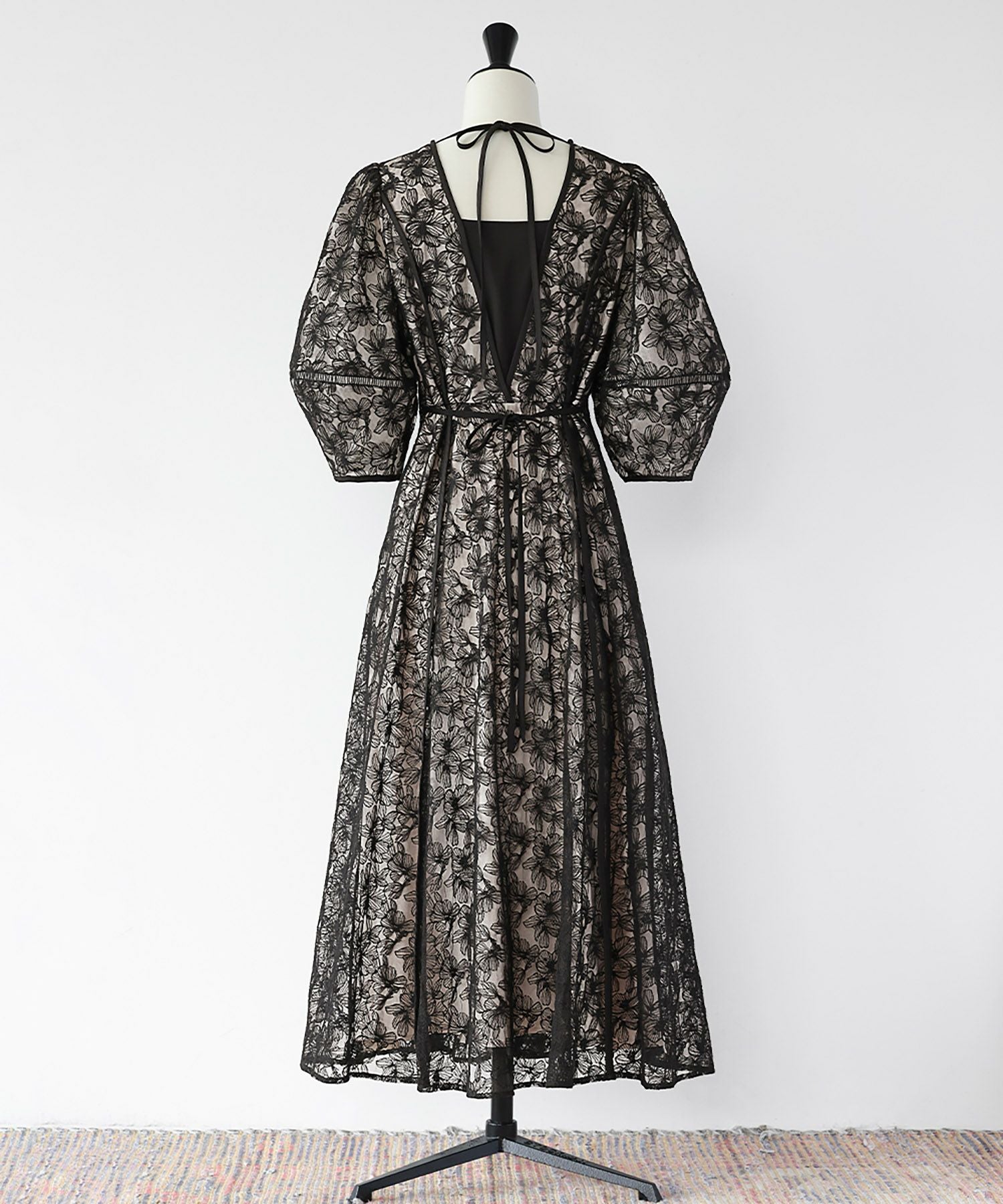 結婚式・お呼ばれ対応 | パフスリーブ結婚式ワンピースドレス