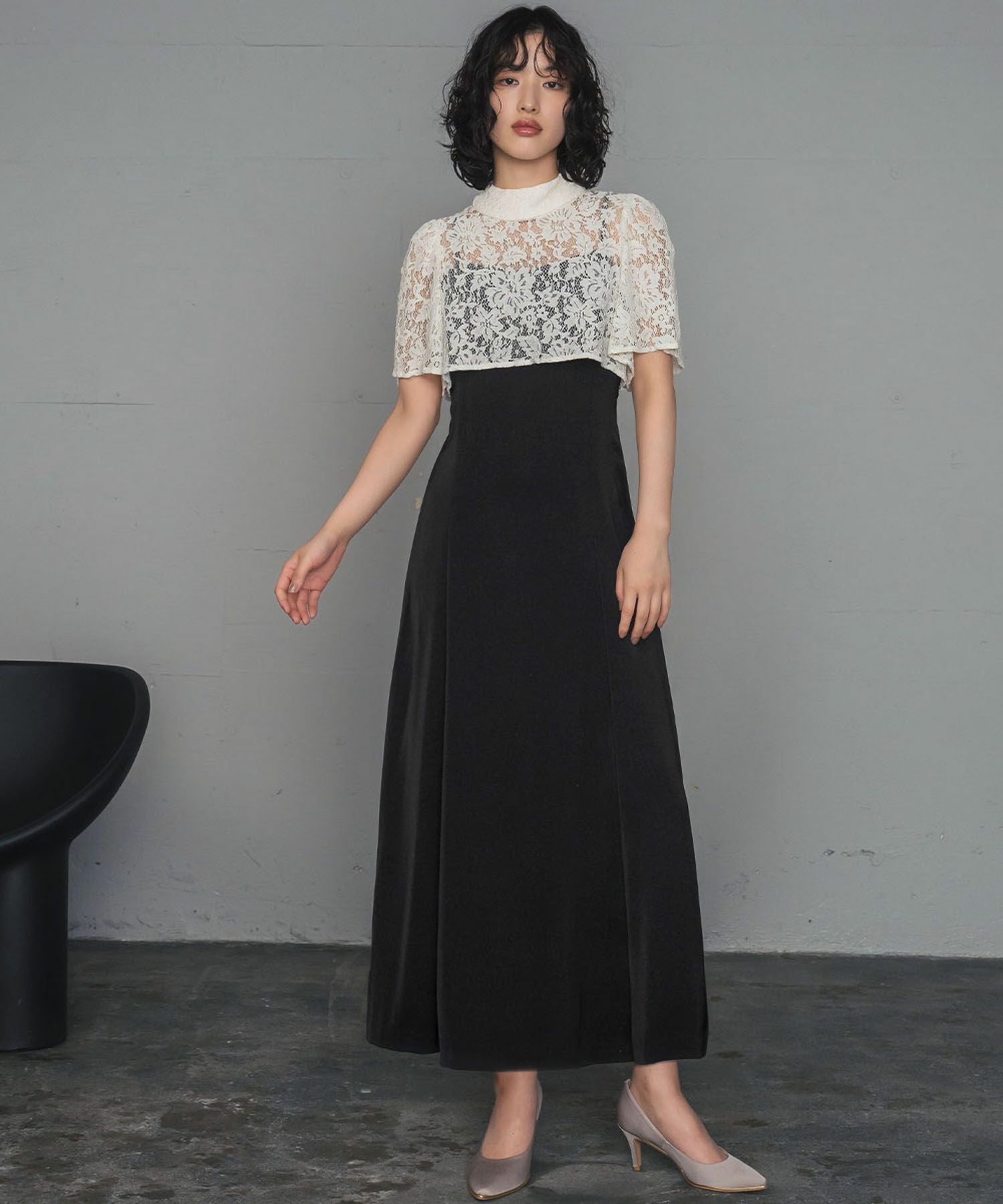 結婚式・お呼ばれ対応 | レースブラウス＆キャミワンピースドレス