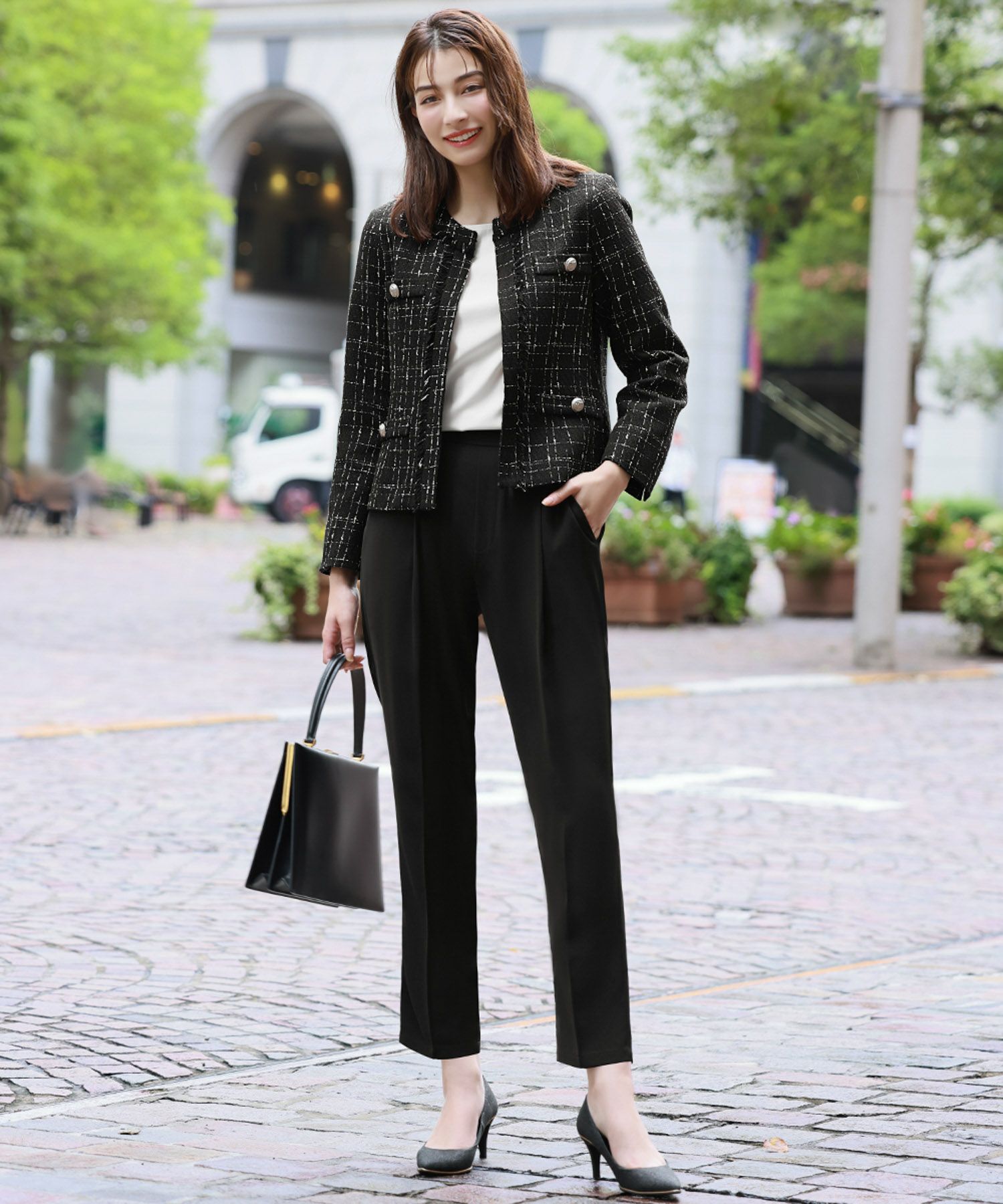 GIRL セレモニースーツ Lサイズ GIRL DRESS FOR NOW スーツ レディース セットアップ 大きいサイズ