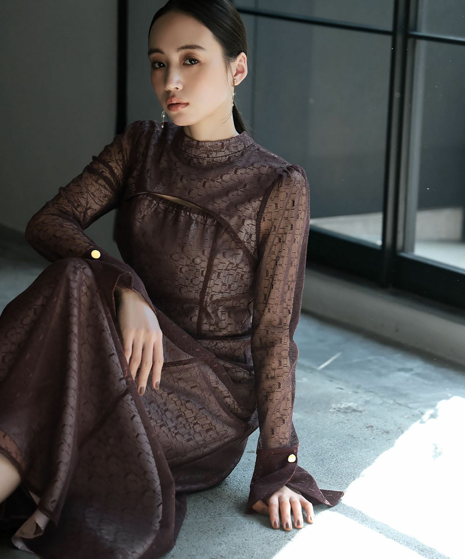 結婚式・お呼ばれ対応 | バックオープンワンピースドレス - パーティー