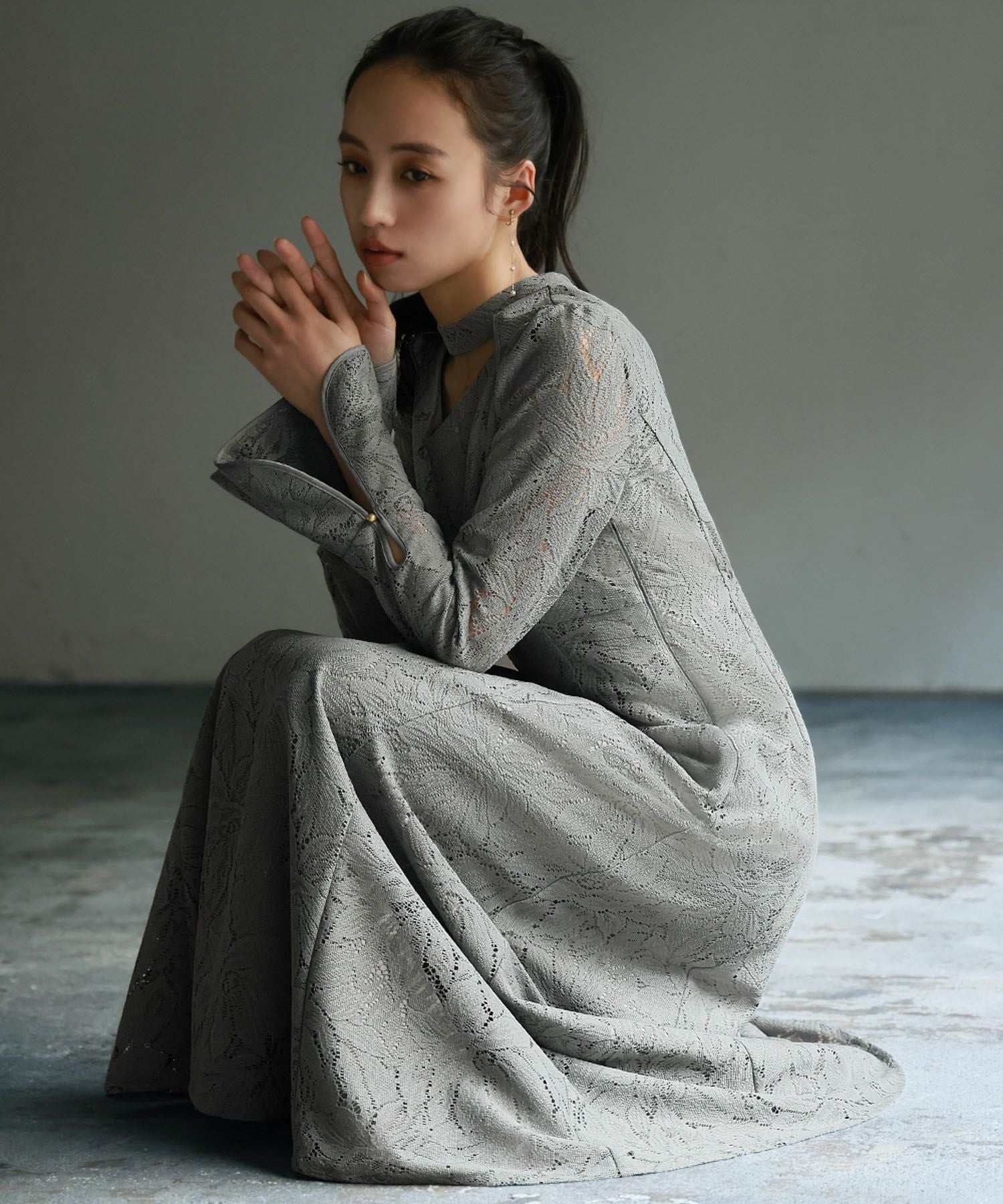 結婚式・お呼ばれ対応 | バックオープンワンピースドレス - パーティー