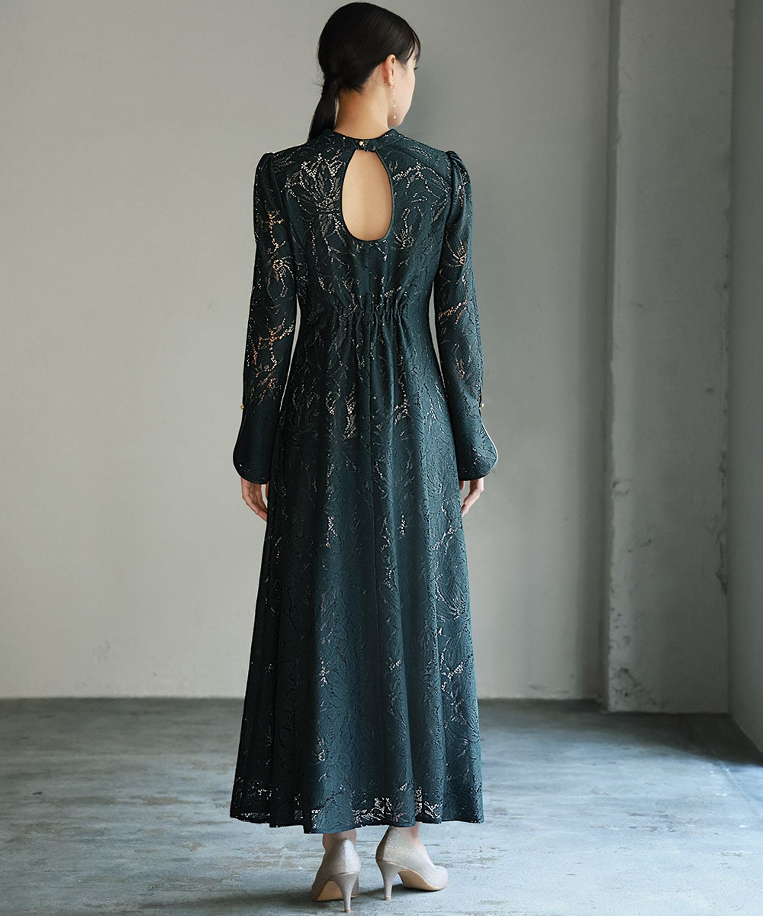 結婚式・お呼ばれ対応 | バックオープンワンピースドレス - パーティー