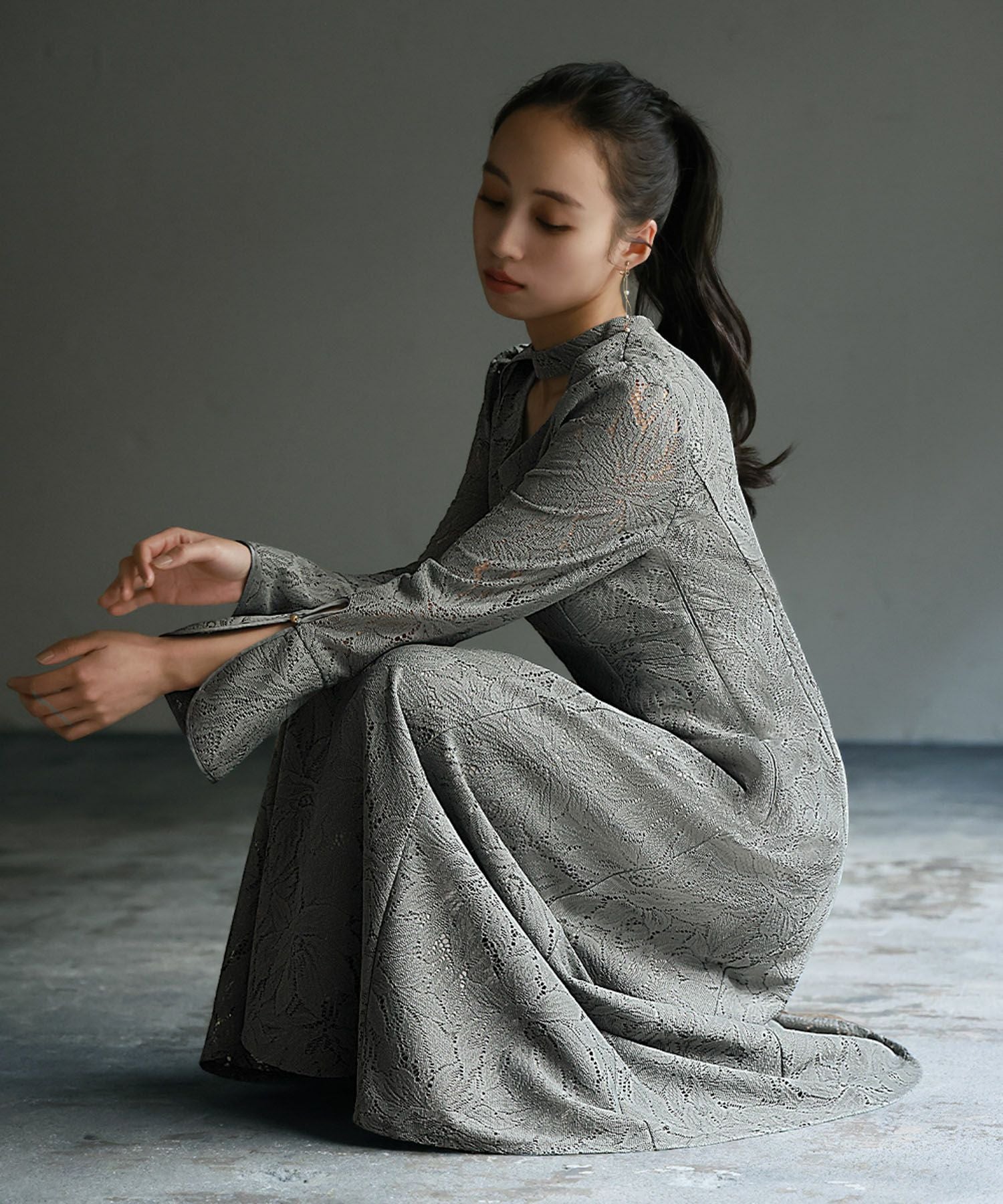 結婚式・お呼ばれ対応 | バックオープンワンピースドレス - パーティー