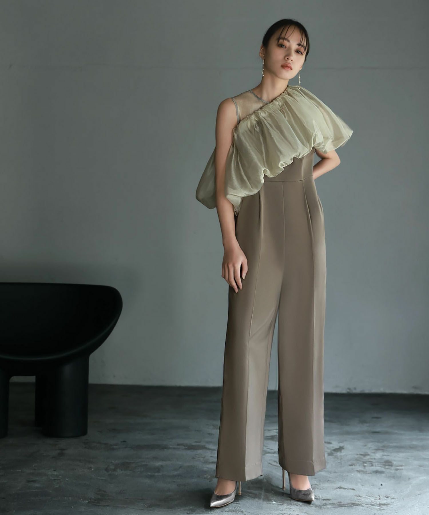 結婚式・お呼ばれ対応 | 2点セットパンツパーティードレス