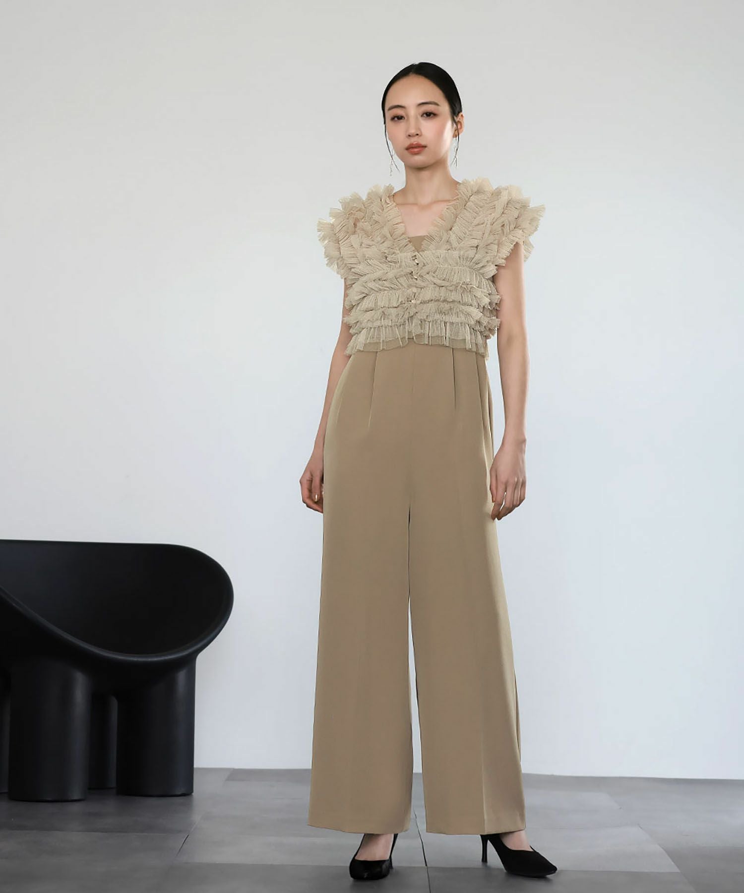 結婚式・お呼ばれ対応 | 2点セットオールインワンパンツドレス