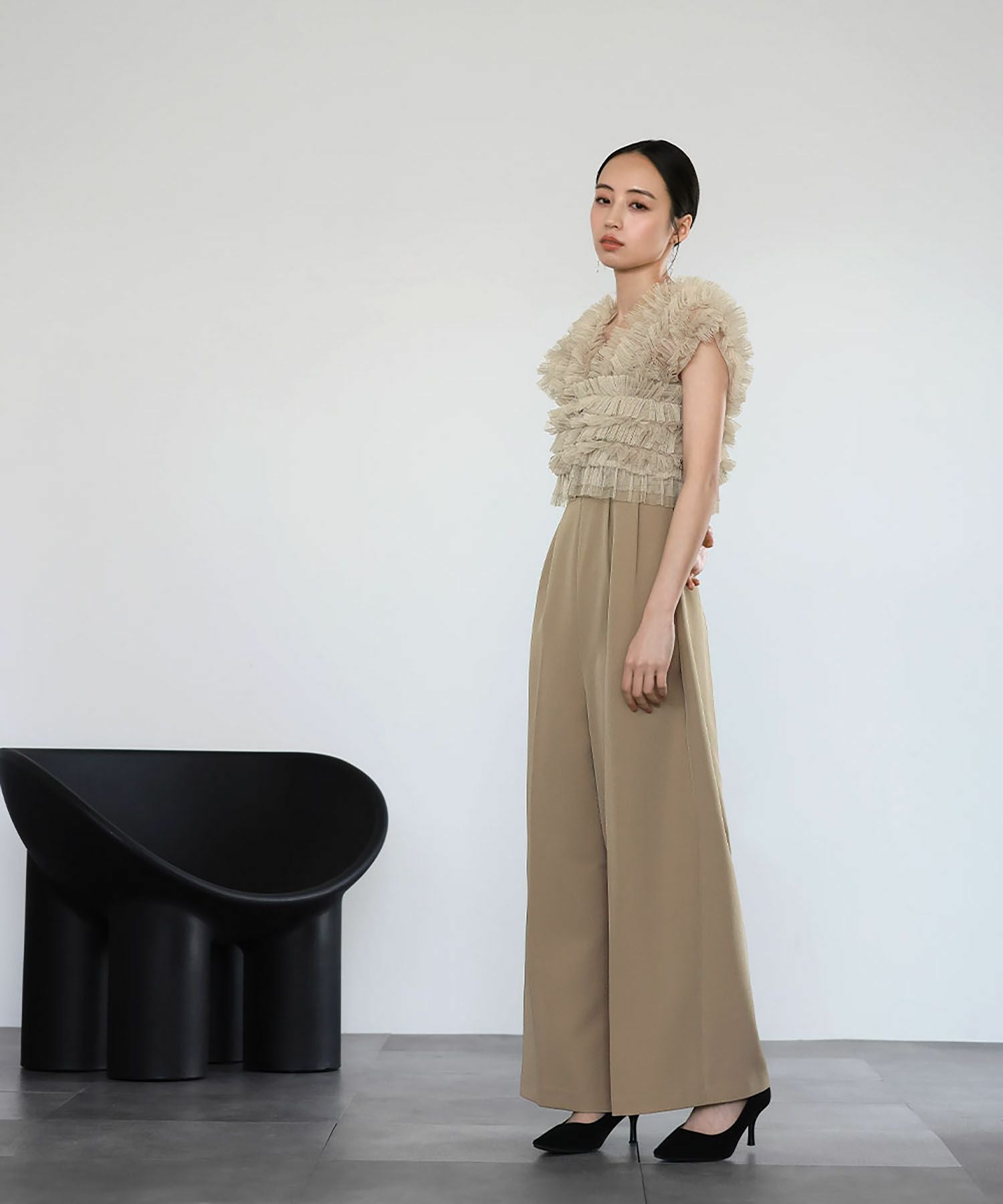 結婚式・お呼ばれ対応 | 2点セットオールインワンパンツドレス