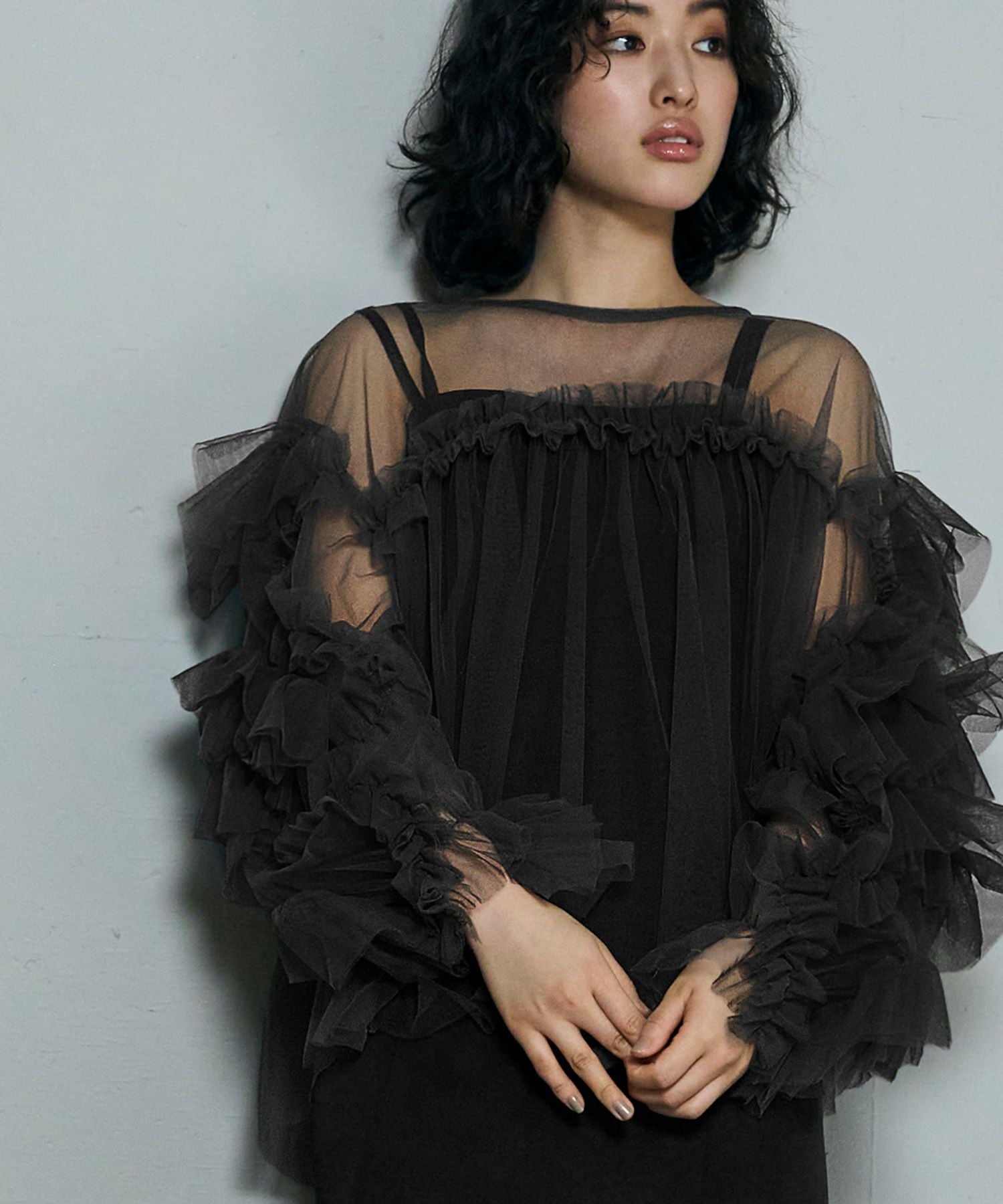 結婚式・お呼ばれ対応 | デコラティブチュールトップス - パーティー