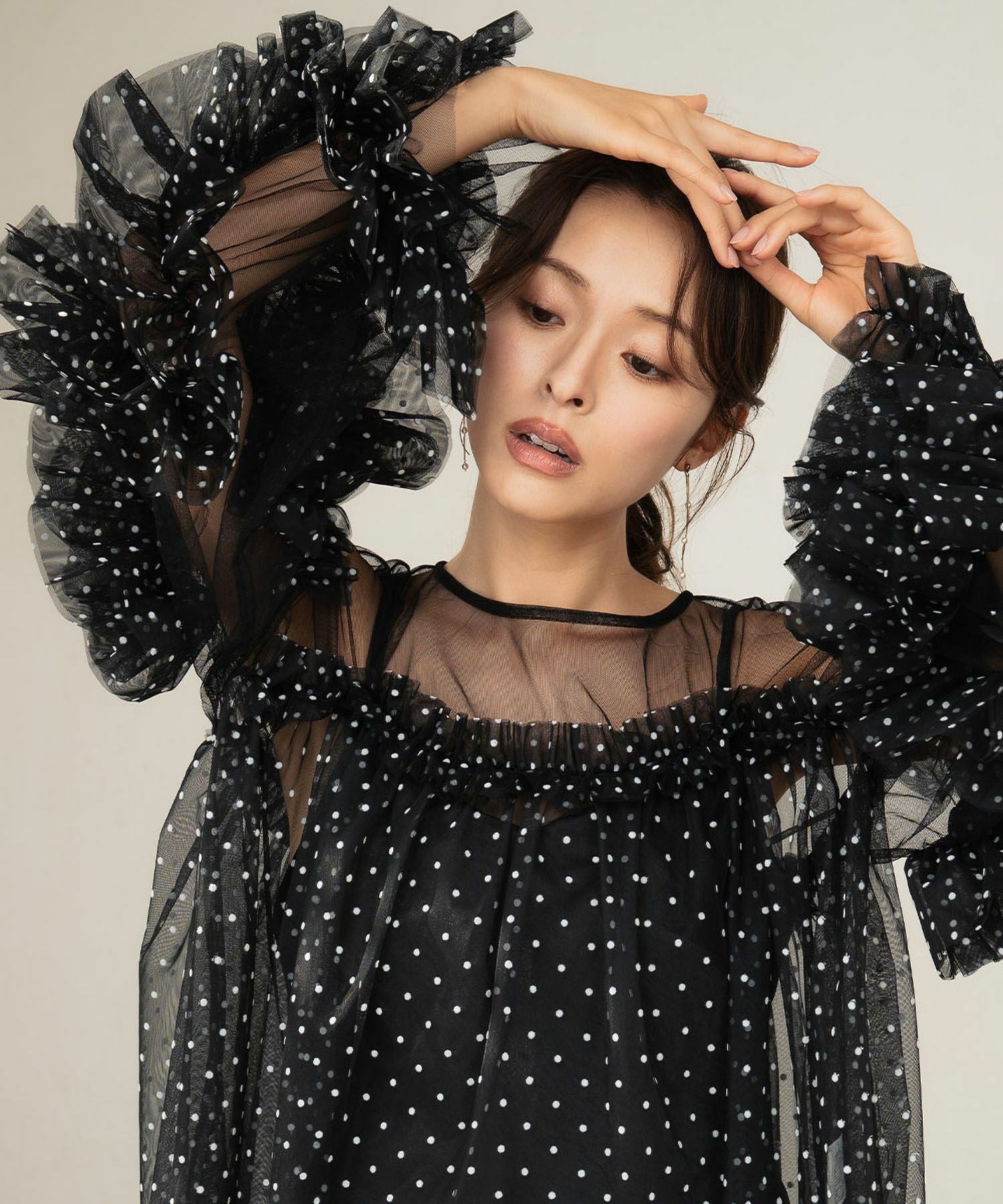 結婚式・お呼ばれ対応 | デコラティブチュールトップス - パーティー