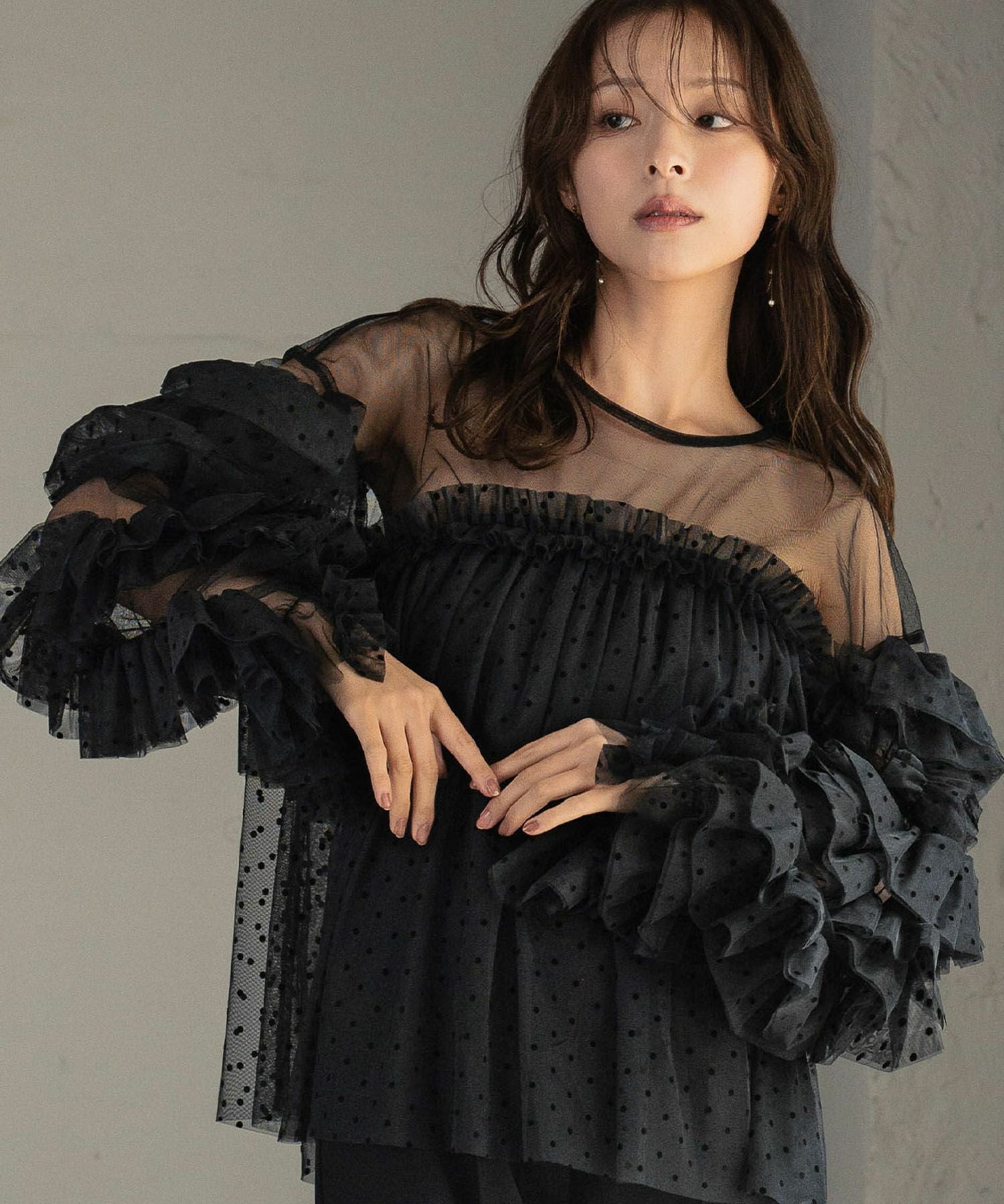 結婚式・お呼ばれ対応 | デコラティブチュールトップス - パーティー