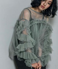 身長：166cm　着用サイズ：FREE　B：74 / W：56 / H：87