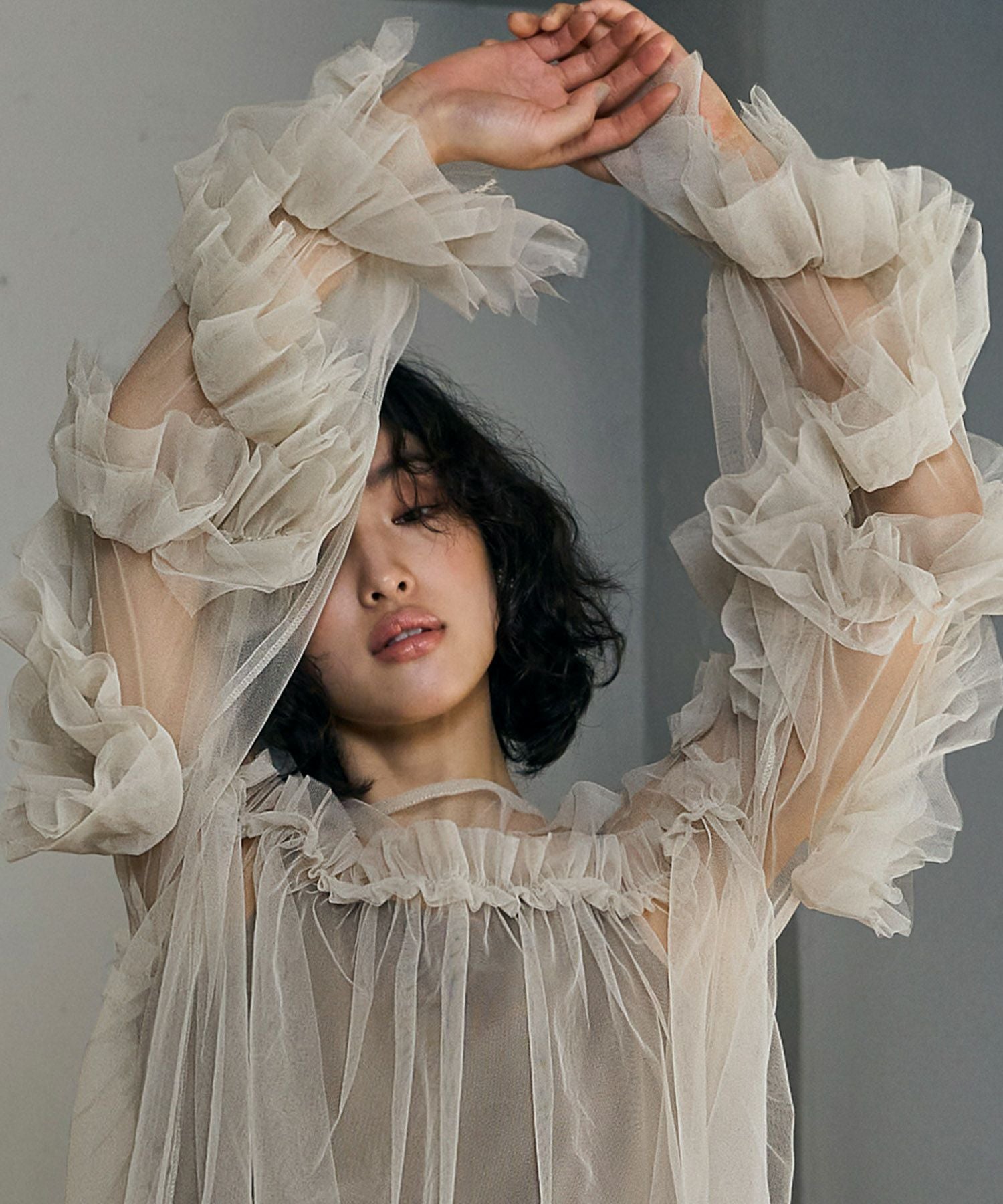 結婚式・お呼ばれ対応 | デコラティブチュールトップス - パーティー