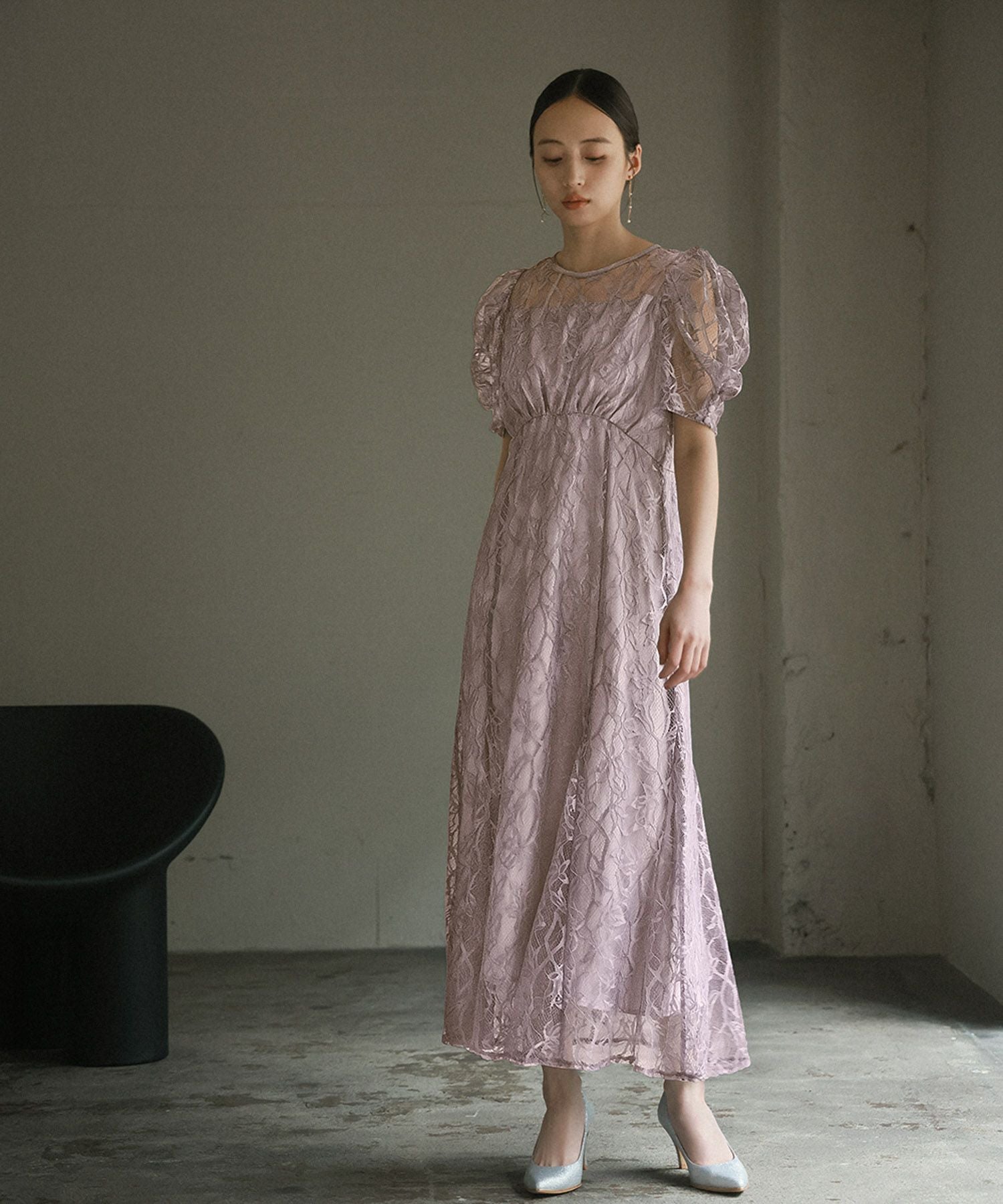 結婚式・お呼ばれ対応 | 総レースワンピースドレス - パーティードレス