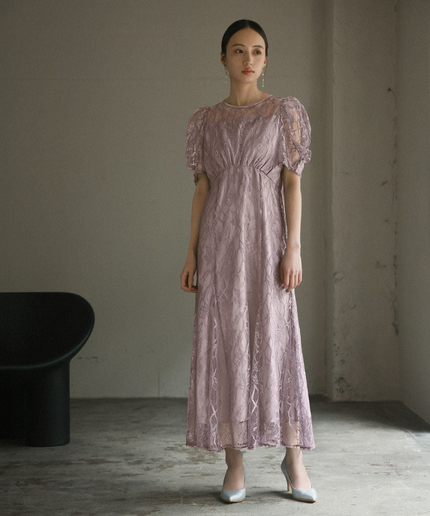 結婚式・お呼ばれ対応 | 総レースワンピースドレス - パーティードレス