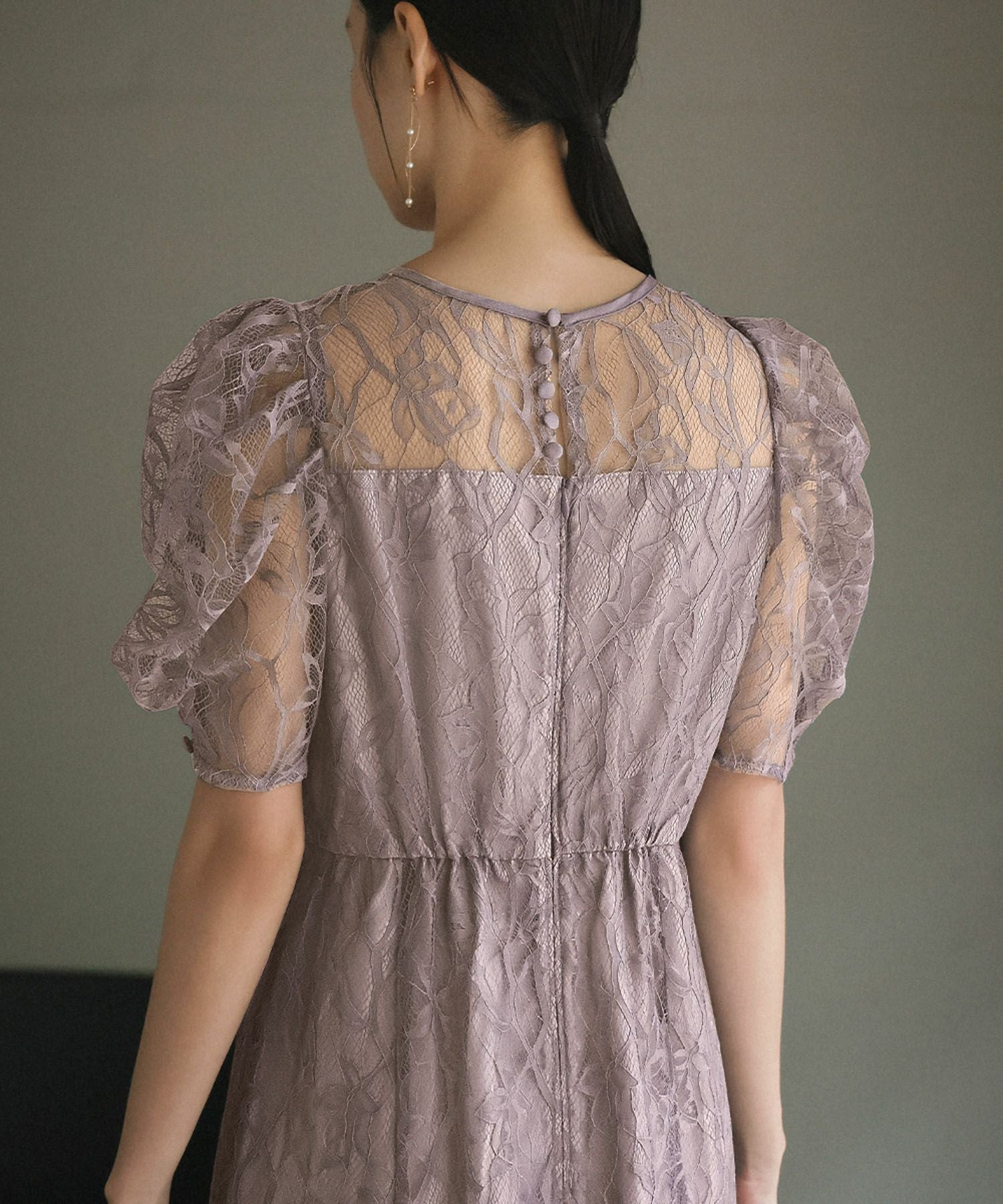 結婚式・お呼ばれ対応 | 総レースワンピースドレス - パーティードレス 結婚式・お呼ばれ対応 | 総レースワンピースドレス - パーティードレス