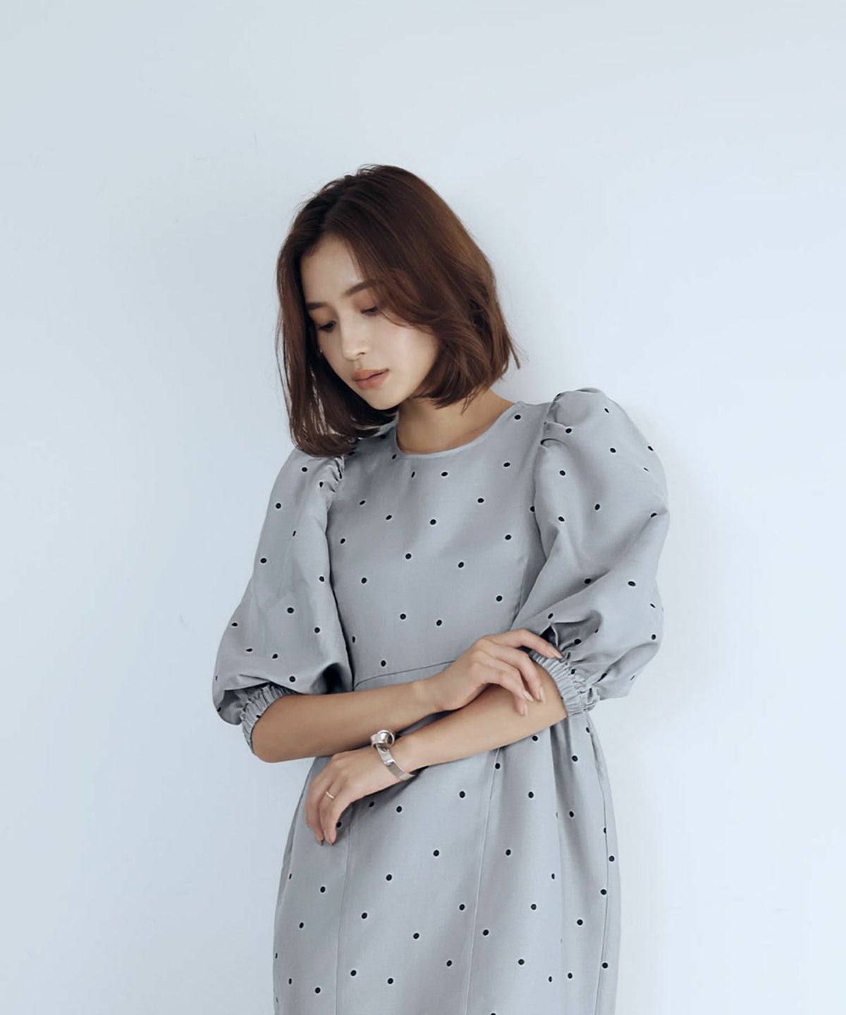 身長：162cm　着用サイズ：FREE