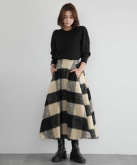 身長：162cm　着用サイズ：FREE
