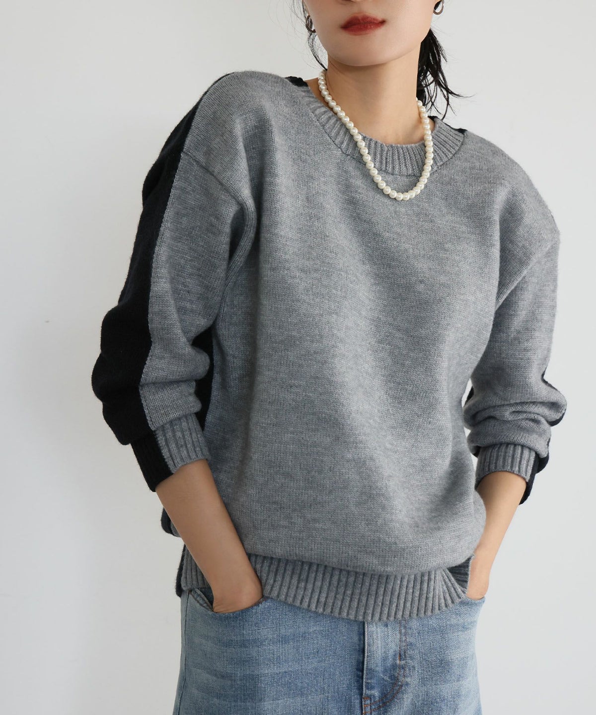 身長：165cm　着用サイズ：FREE　B：77 / W：57 / H：79