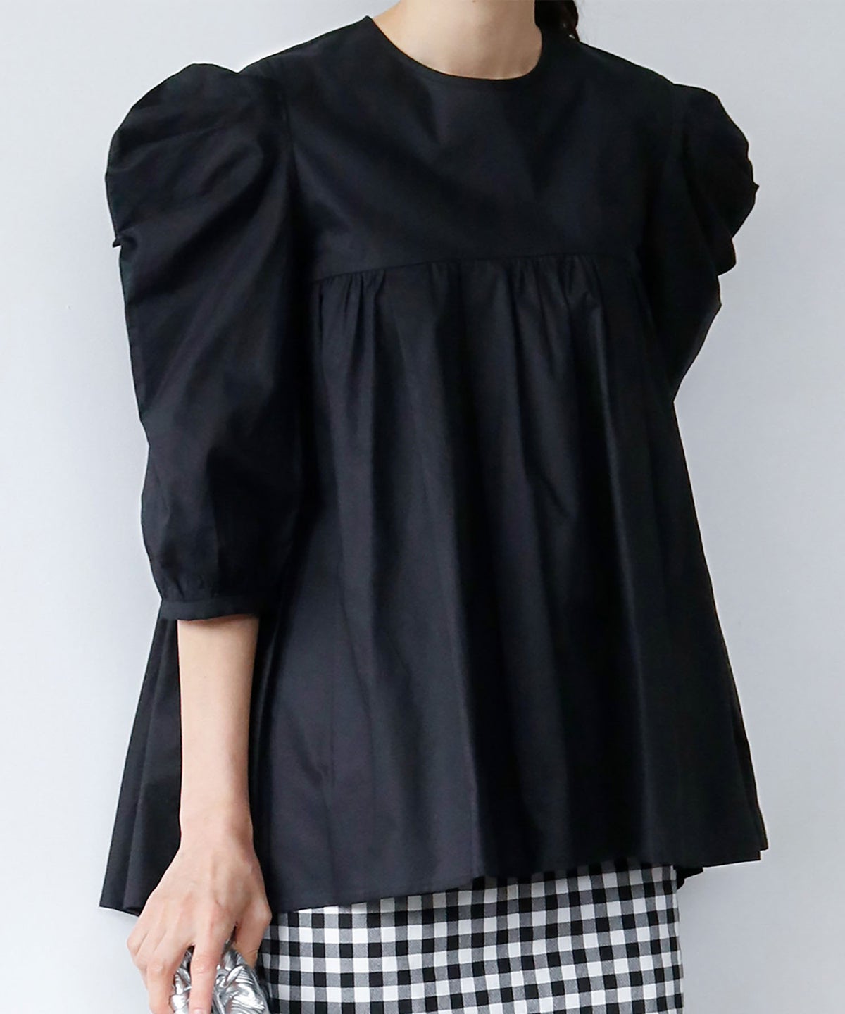 身長：163cm　着用サイズ：FREE