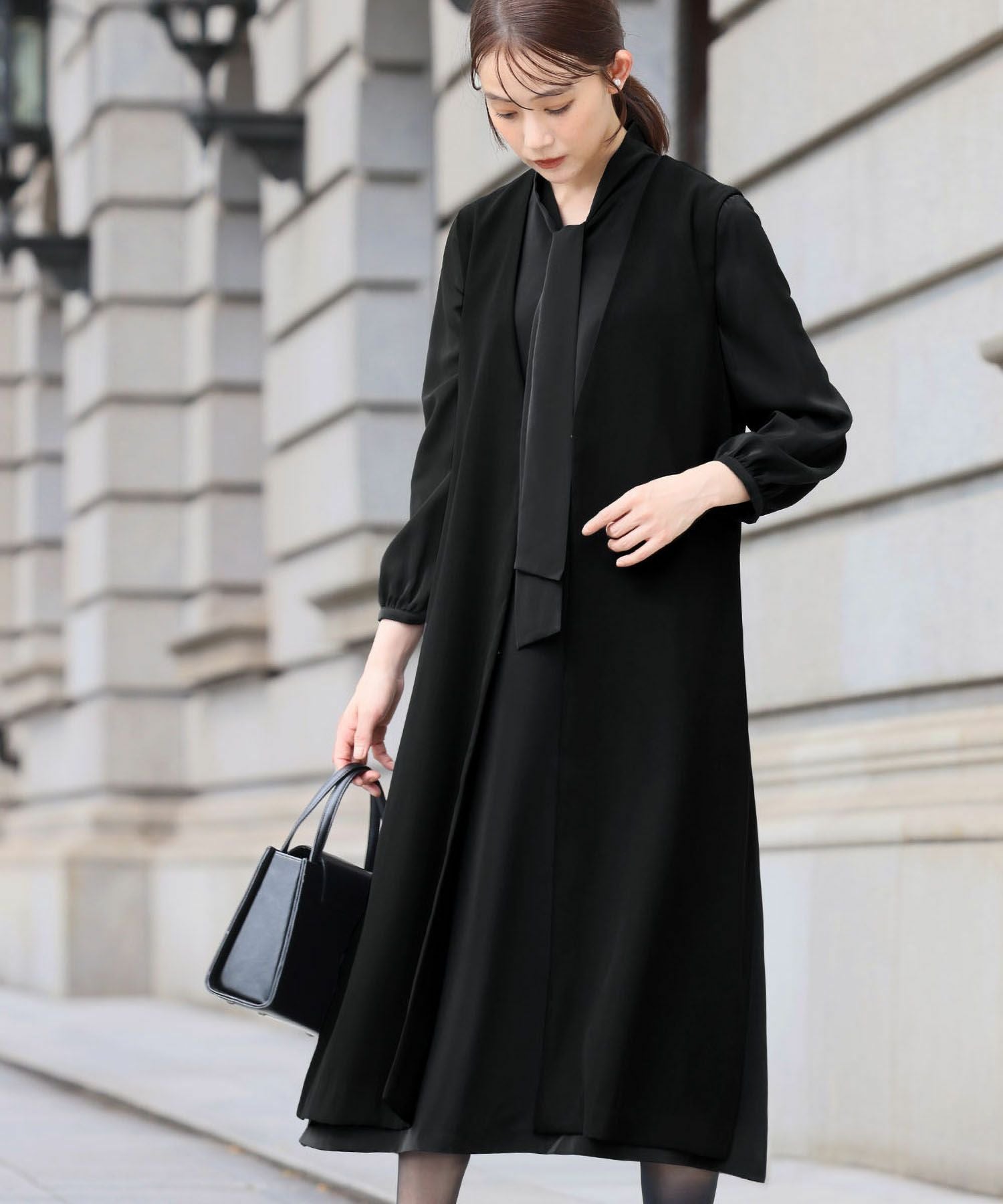 入学式・卒業式・七五三対応 | ロングジレ＆ワンピースセット