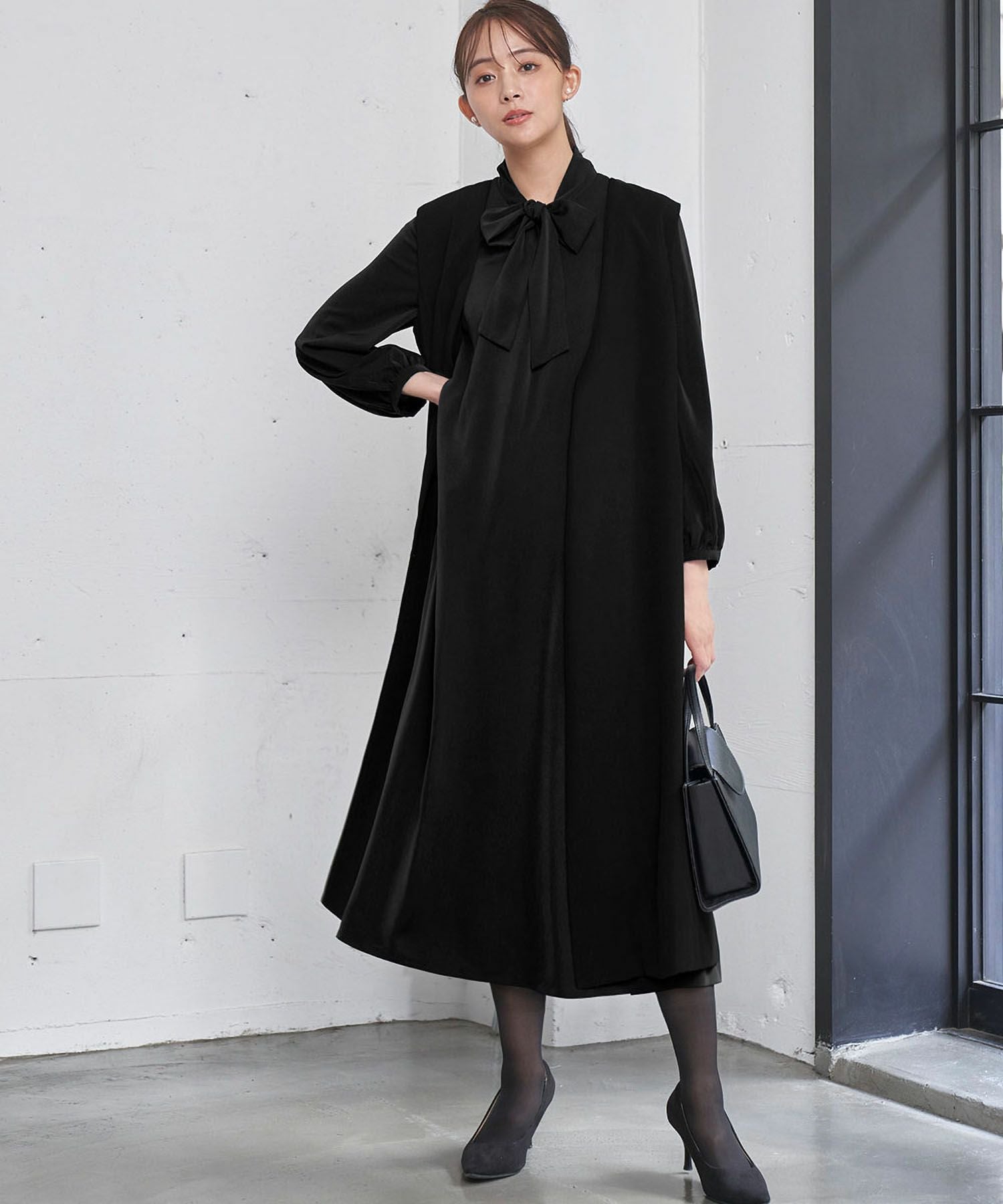 入学式・卒業式・七五三対応 | ロングジレ＆ワンピースセット