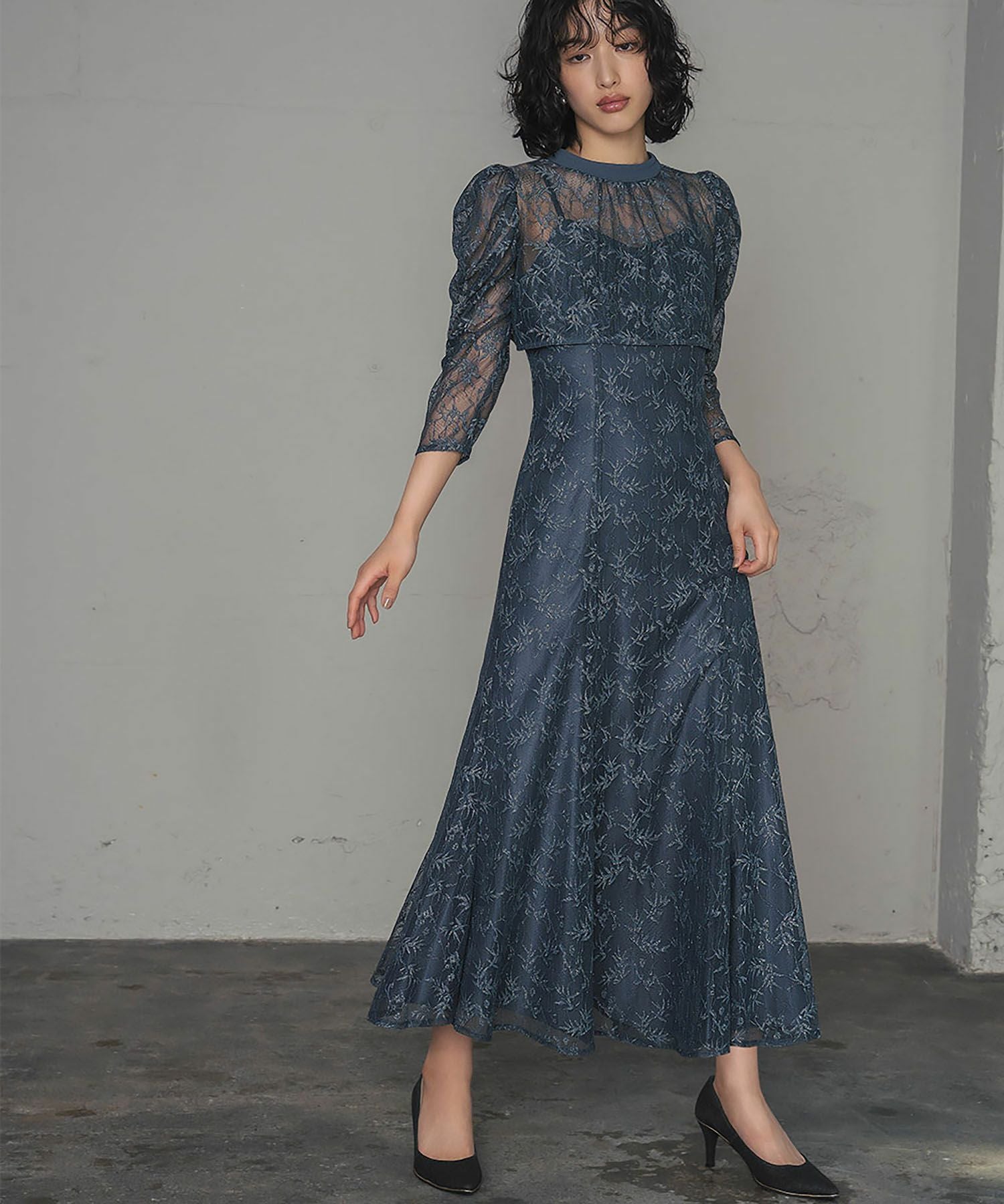 結婚式・お呼ばれ対応 | ボレロセットワンピースパーティードレス