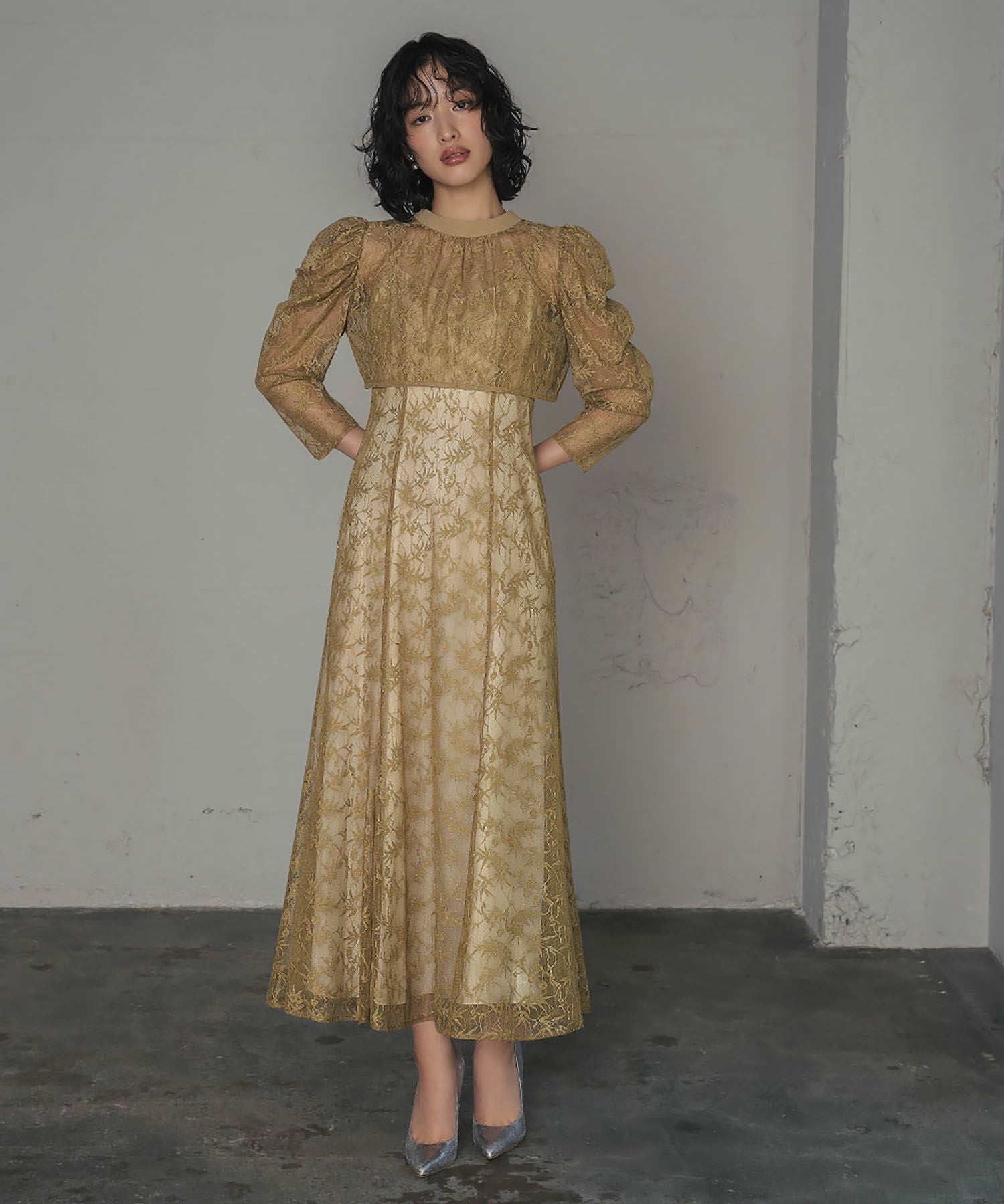 結婚式・お呼ばれ対応 | ボレロセットワンピースパーティードレス