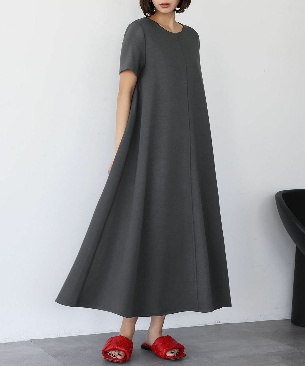 身長：162cm　着用サイズ：FREE