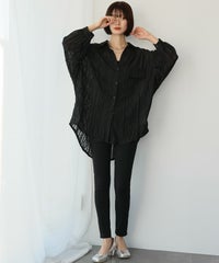 身長：166cm　着用サイズ：FREE　B：72 / W：59 / H：82