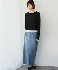 身長：166cm　着用サイズ：FREE　B：72 / W：59 / H：82