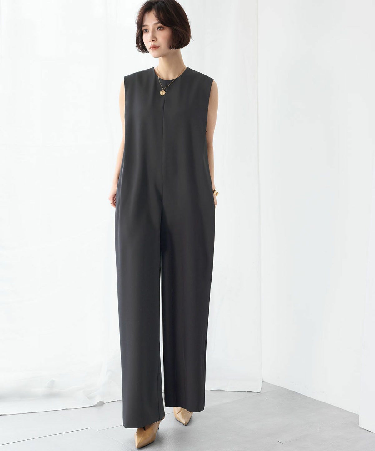 身長：162cm　着用サイズ：FREE