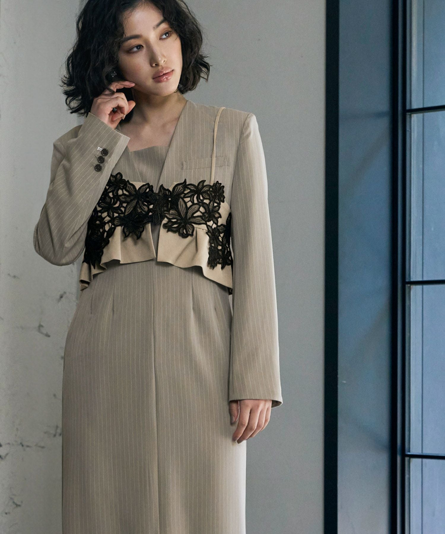 結婚式・お呼ばれ対応 | 2点セットワンピースドレス - パーティー