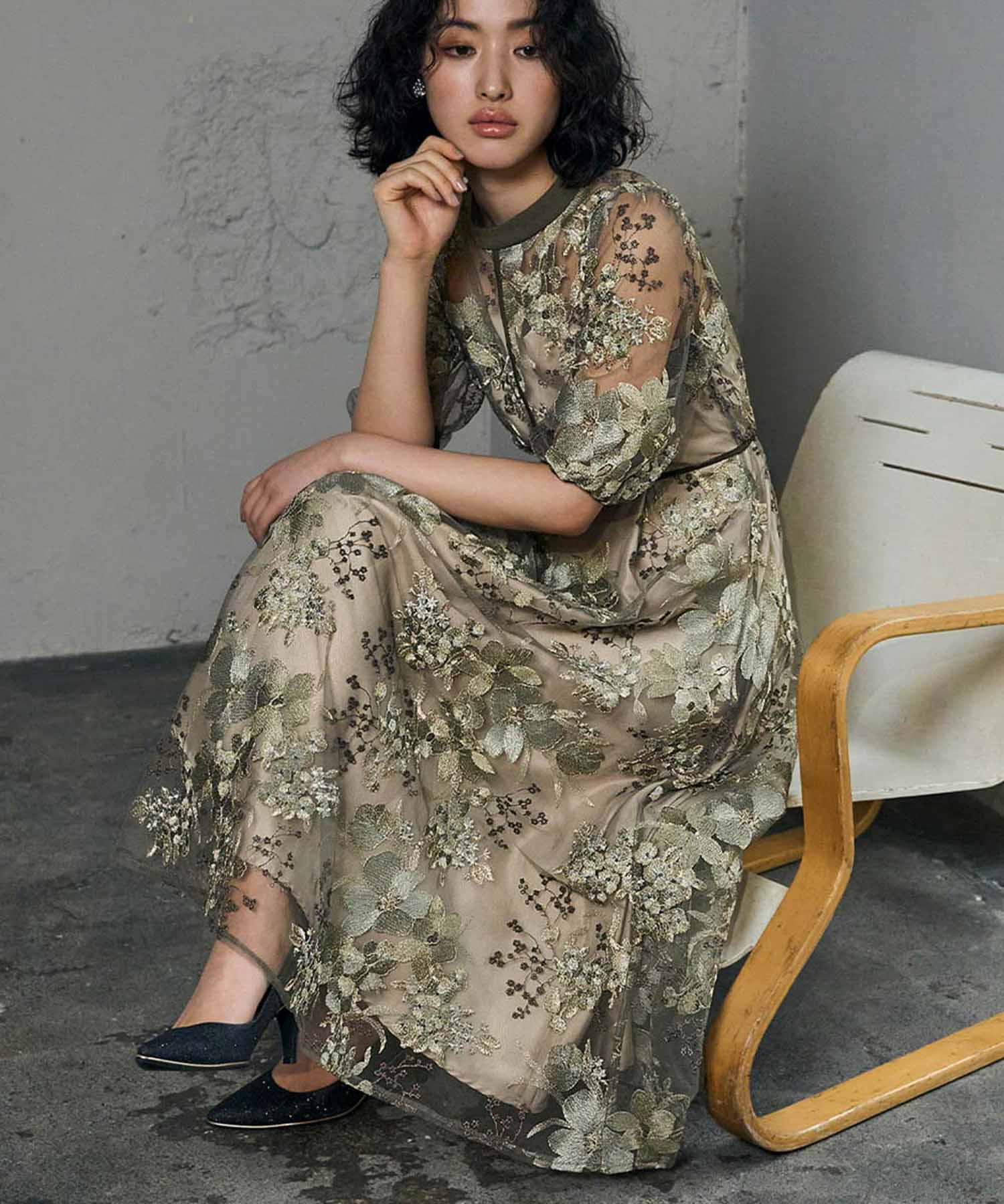 結婚式・お呼ばれ対応 | エンブロイダリーパーティードレス