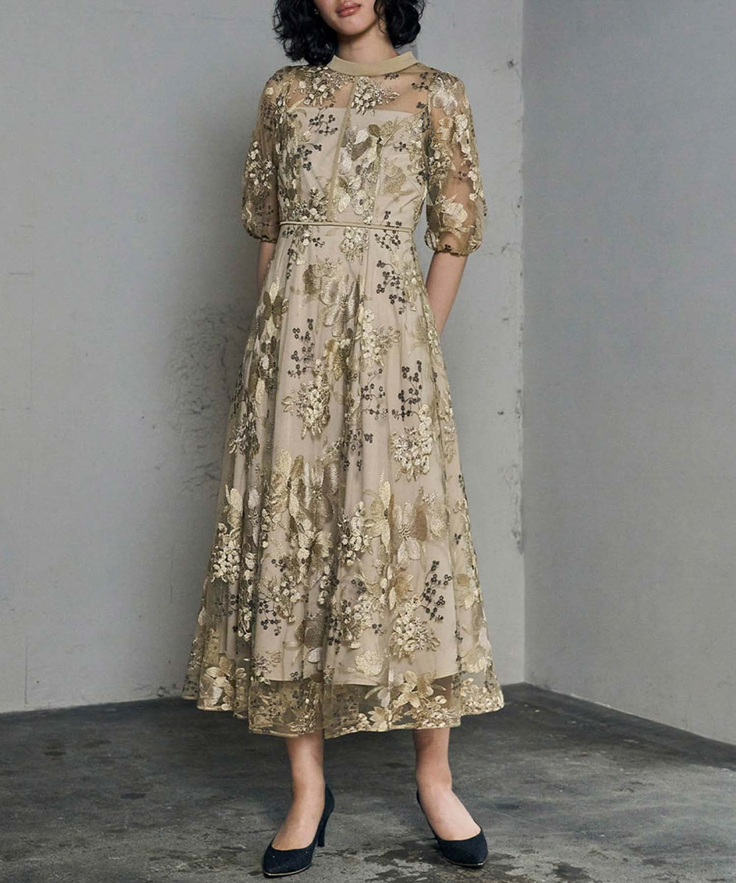 結婚式・お呼ばれ対応 | エンブロイダリーパーティードレス