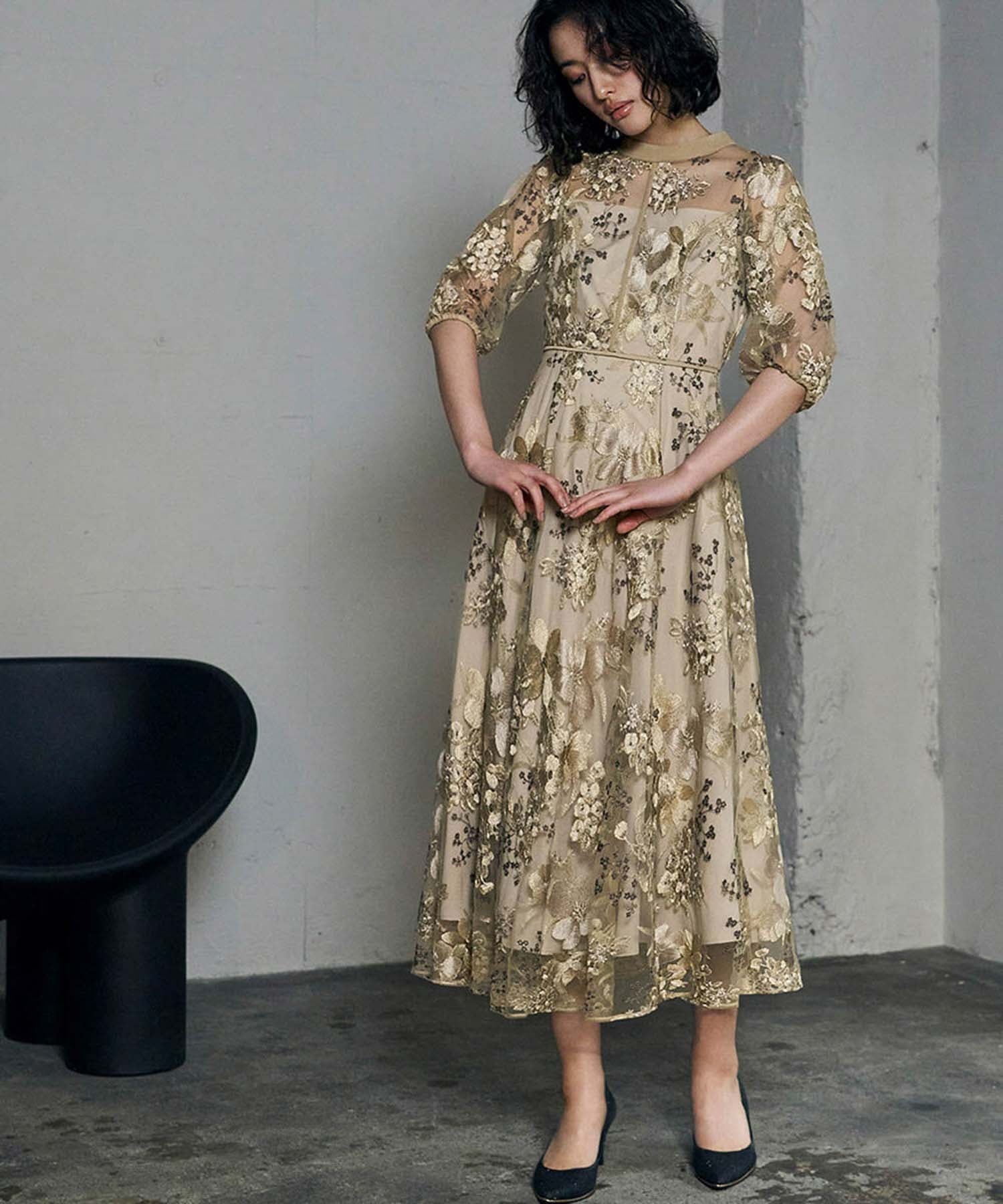 結婚式・お呼ばれ対応 | エンブロイダリーパーティードレス