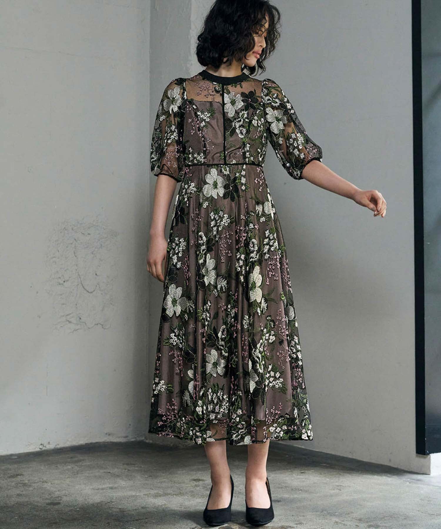 結婚式・お呼ばれ対応 | エンブロイダリーパーティードレス