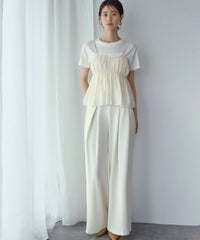 身長：166cm　着用サイズ：FREE　B：72 / W：59 / H：82