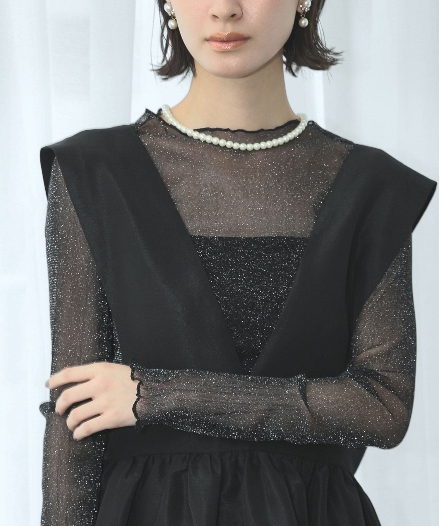 結婚式・お呼ばれ対応 | メロウラメチュールシアートップス 結婚式・お呼ばれ対応 | メロウラメチュールシアートップス